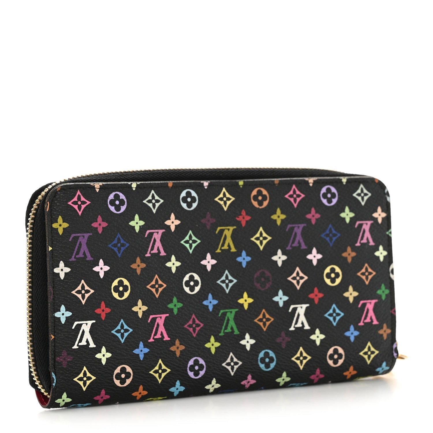 Monogram Multicolor Zippy Wallet Black Grenade