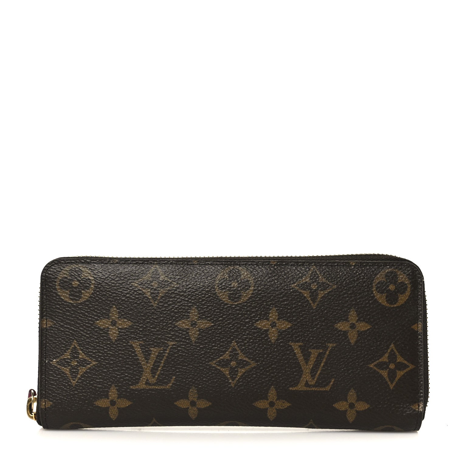 Monogram Clemence Wallet Fuchsia