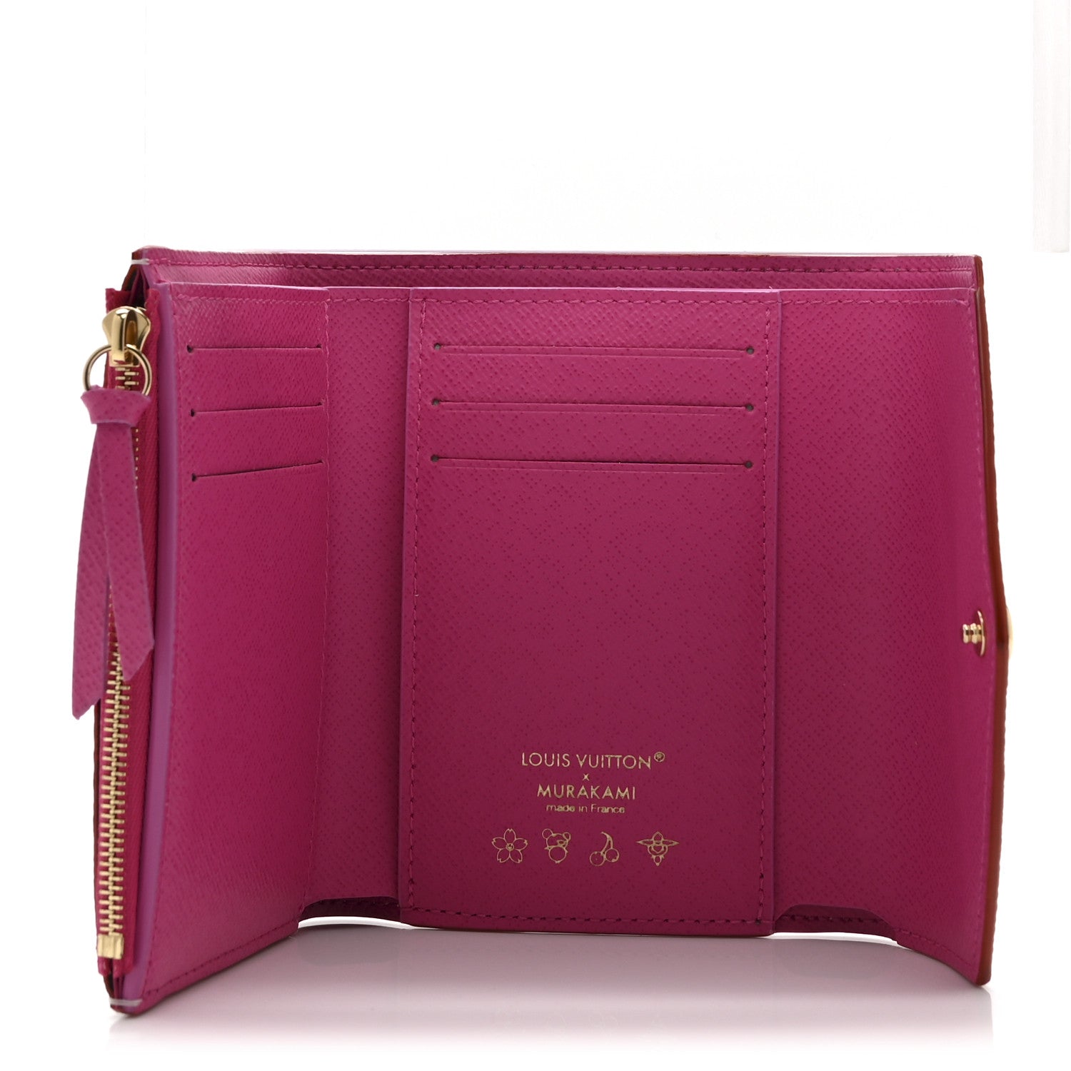 LV x TM Monogram Multicolor Victorine Wallet White