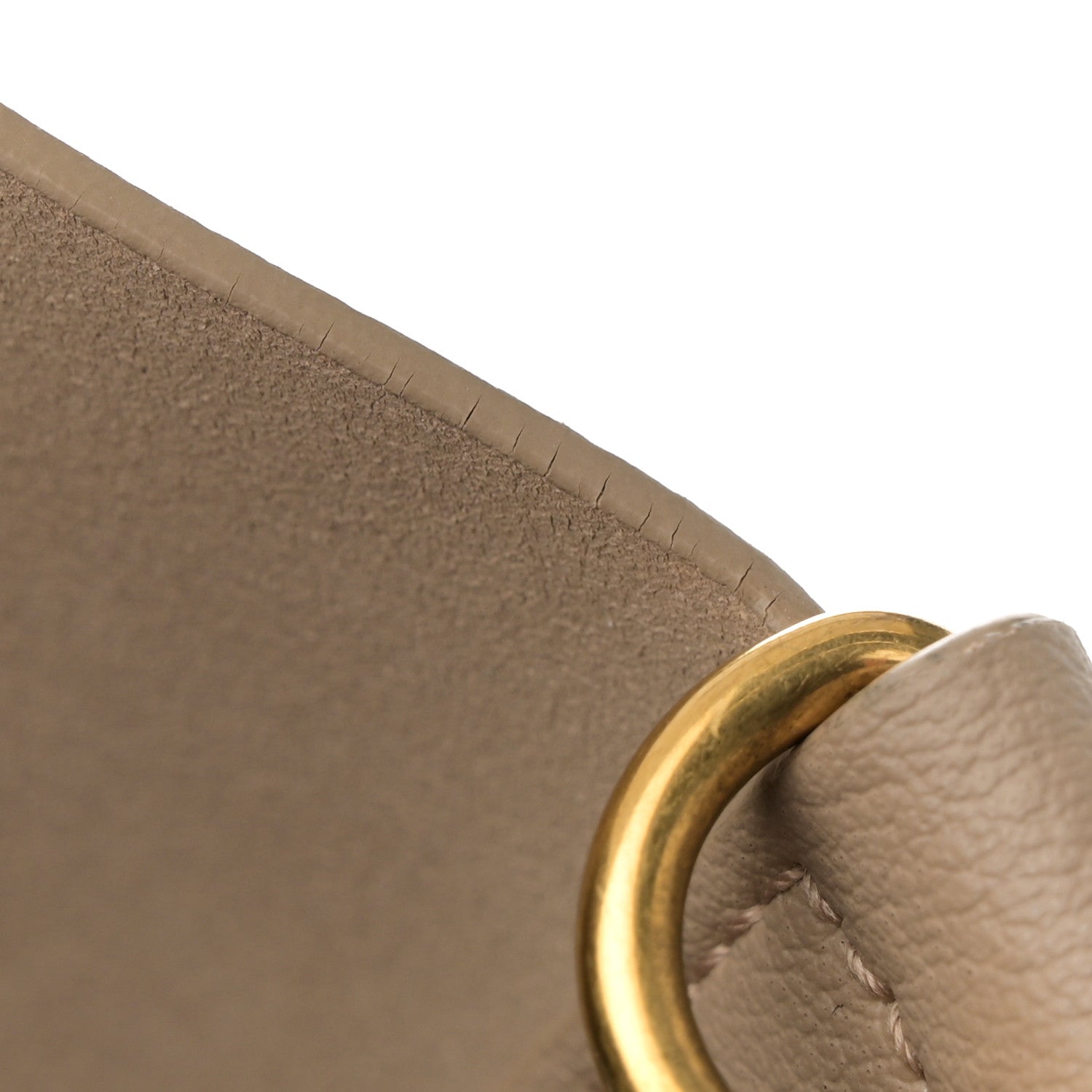 Calfskin Toy Shopping Tote Nude Powder