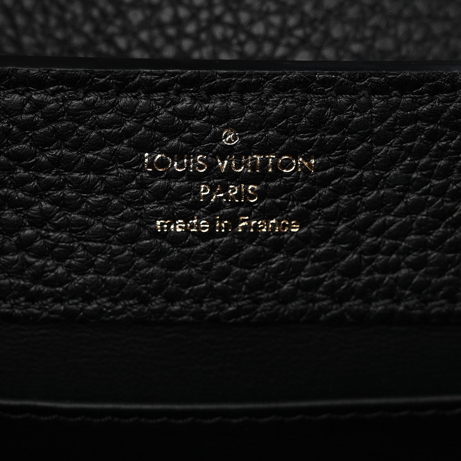 Taurillon Mini Capucines Black