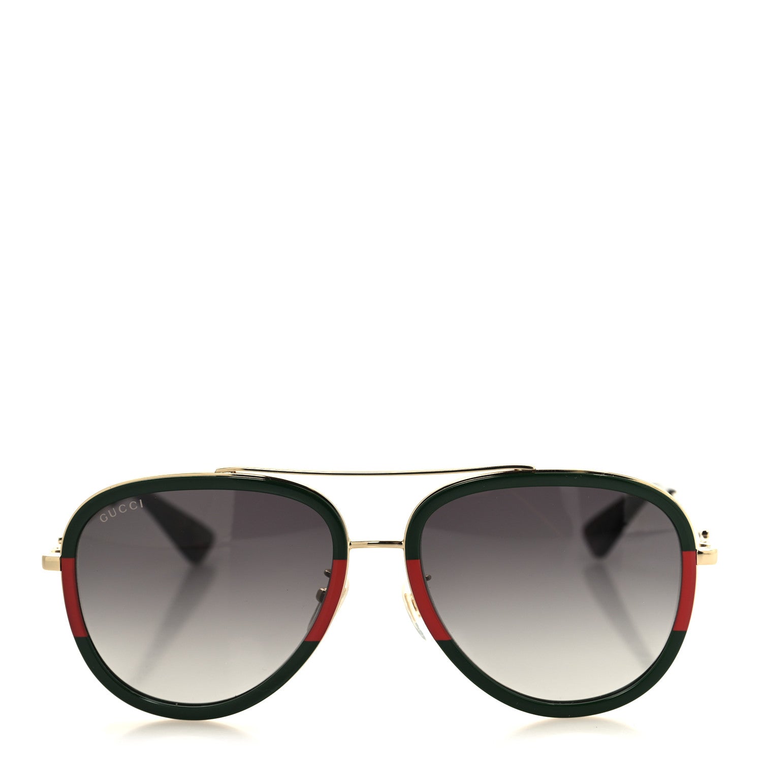 Web Aviator Sunglasses GG0062S Green Red