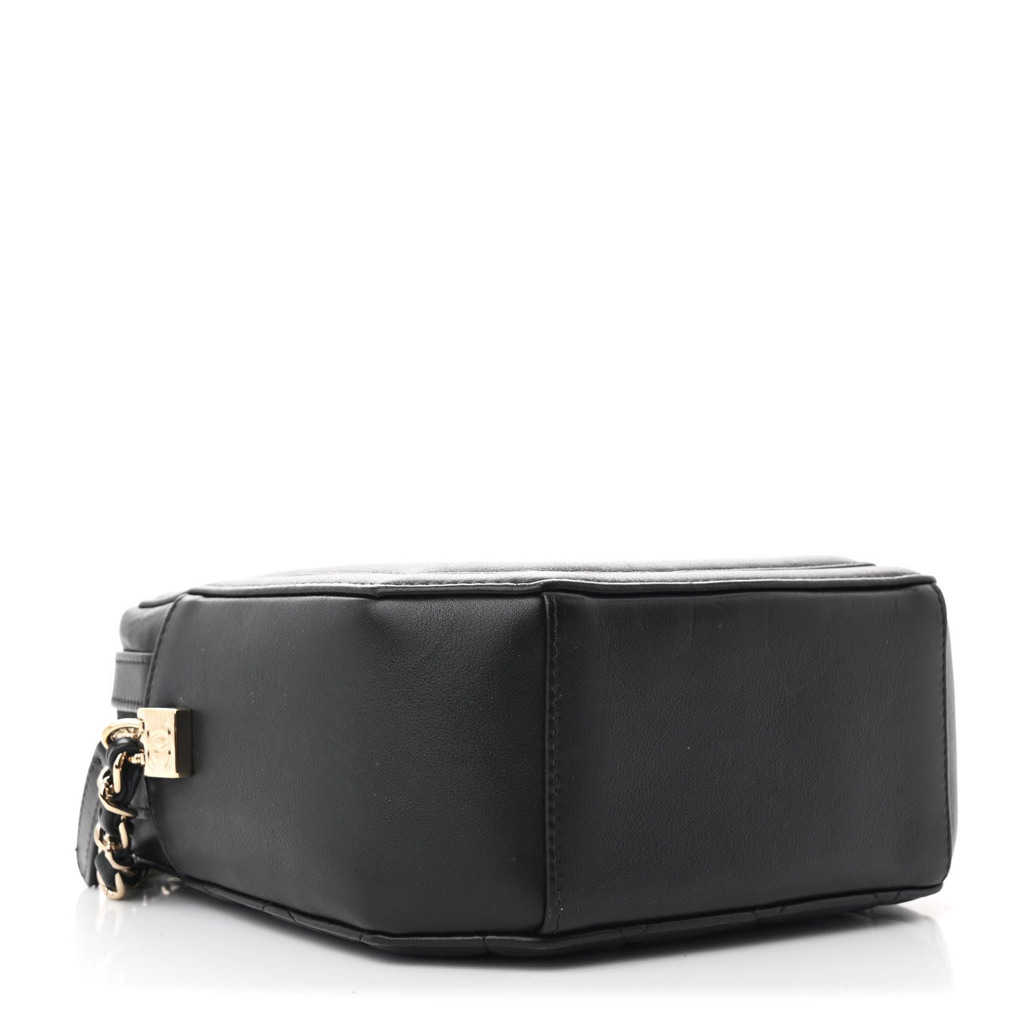 Lambskin CC Octagon Camera Case Black