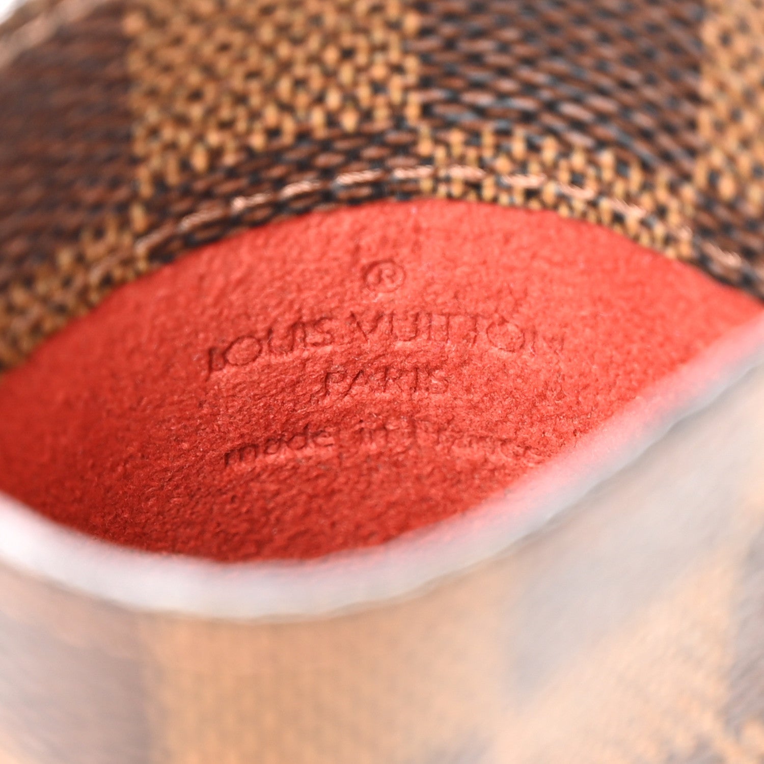 Damier Ebene Sunglasses Case