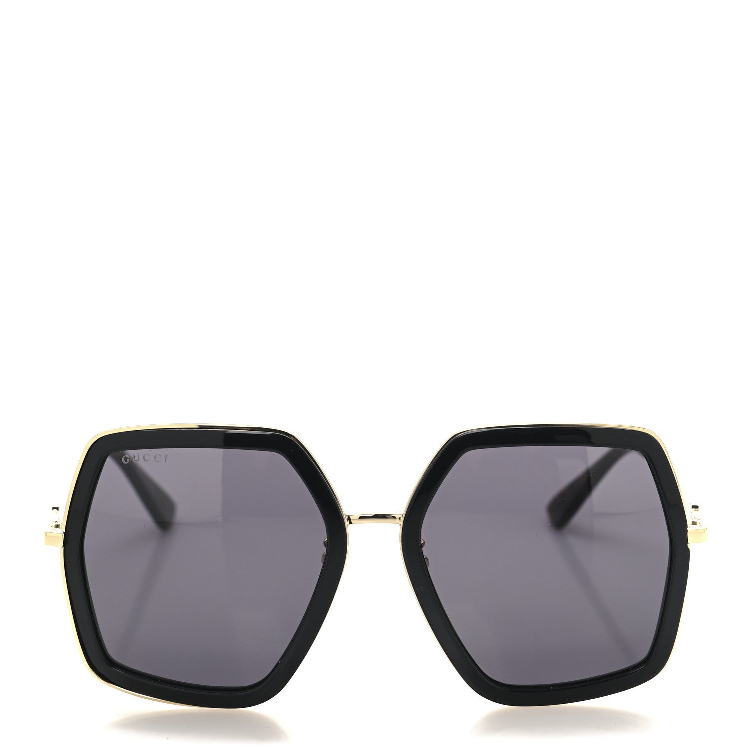 Acetate Oversize Square Frame GG0106S Sunglasses Black