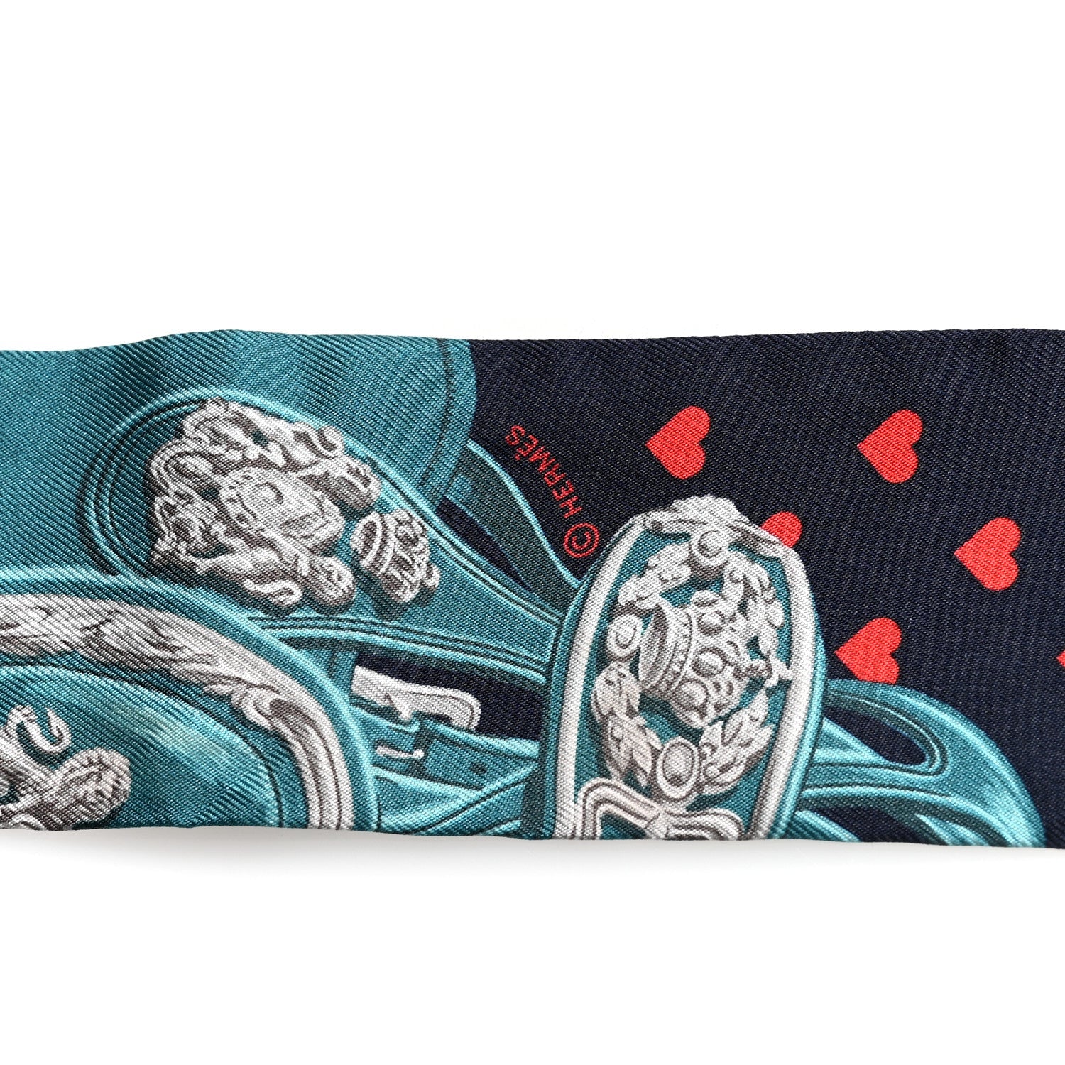 Silk Brides de Gala Love Twilly Caban Canard Rouge