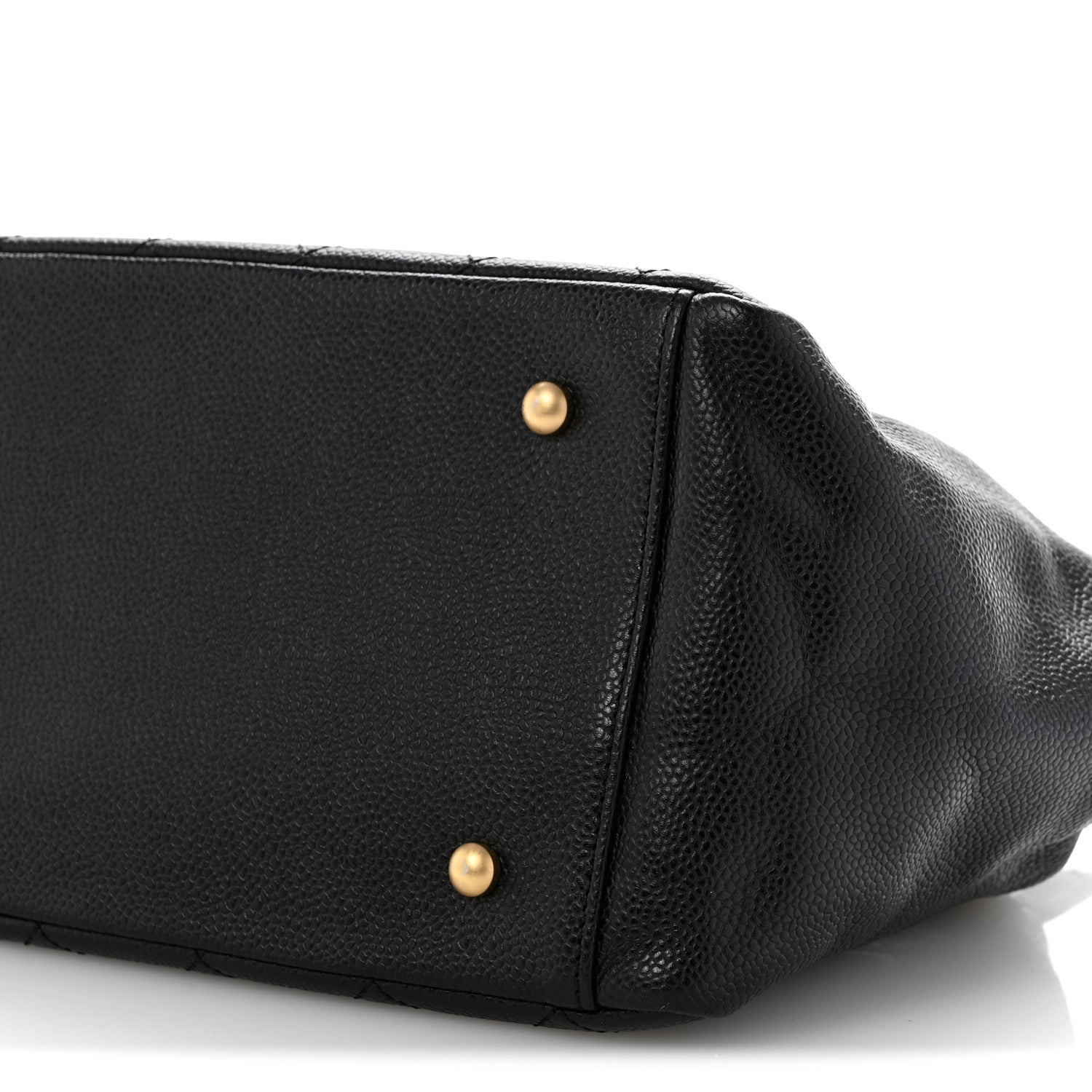 Caviar Quilted Petit Timeless Tote PTT Black