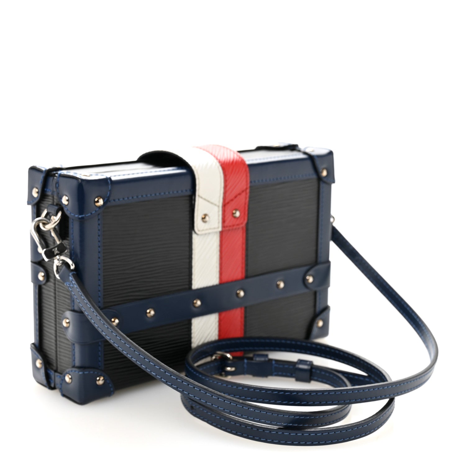 Epi Petite Malle Black Indigo