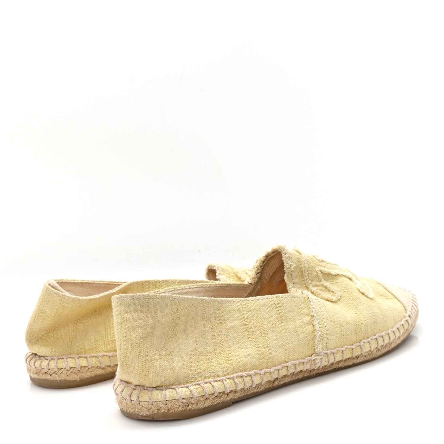 Canvas CC Espadrilles 41 Yellow Ecru