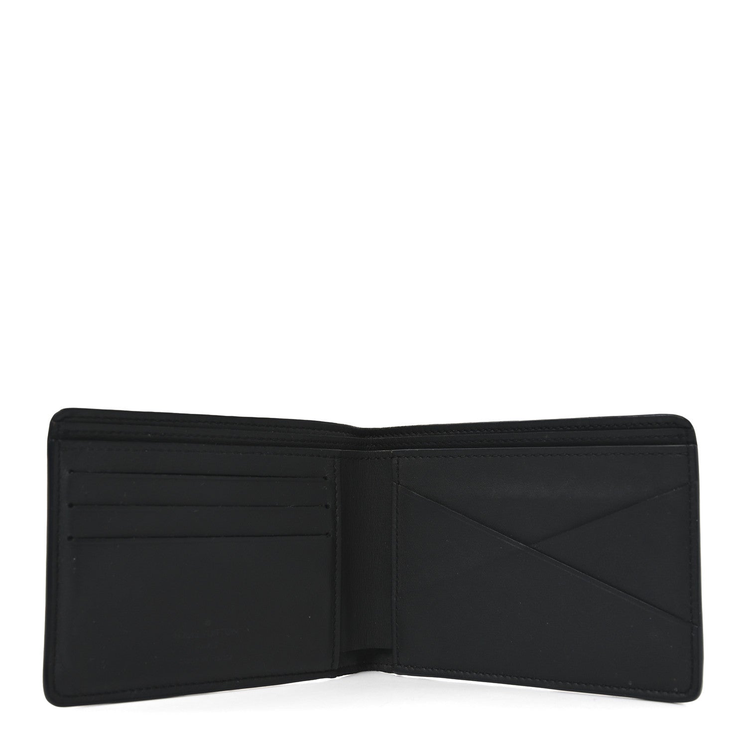 Calfskin Monogram Shadow Multiple Wallet Black