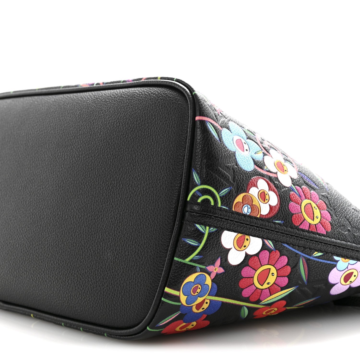 LV X TM Empreinte Flowers Neverfull MM Black