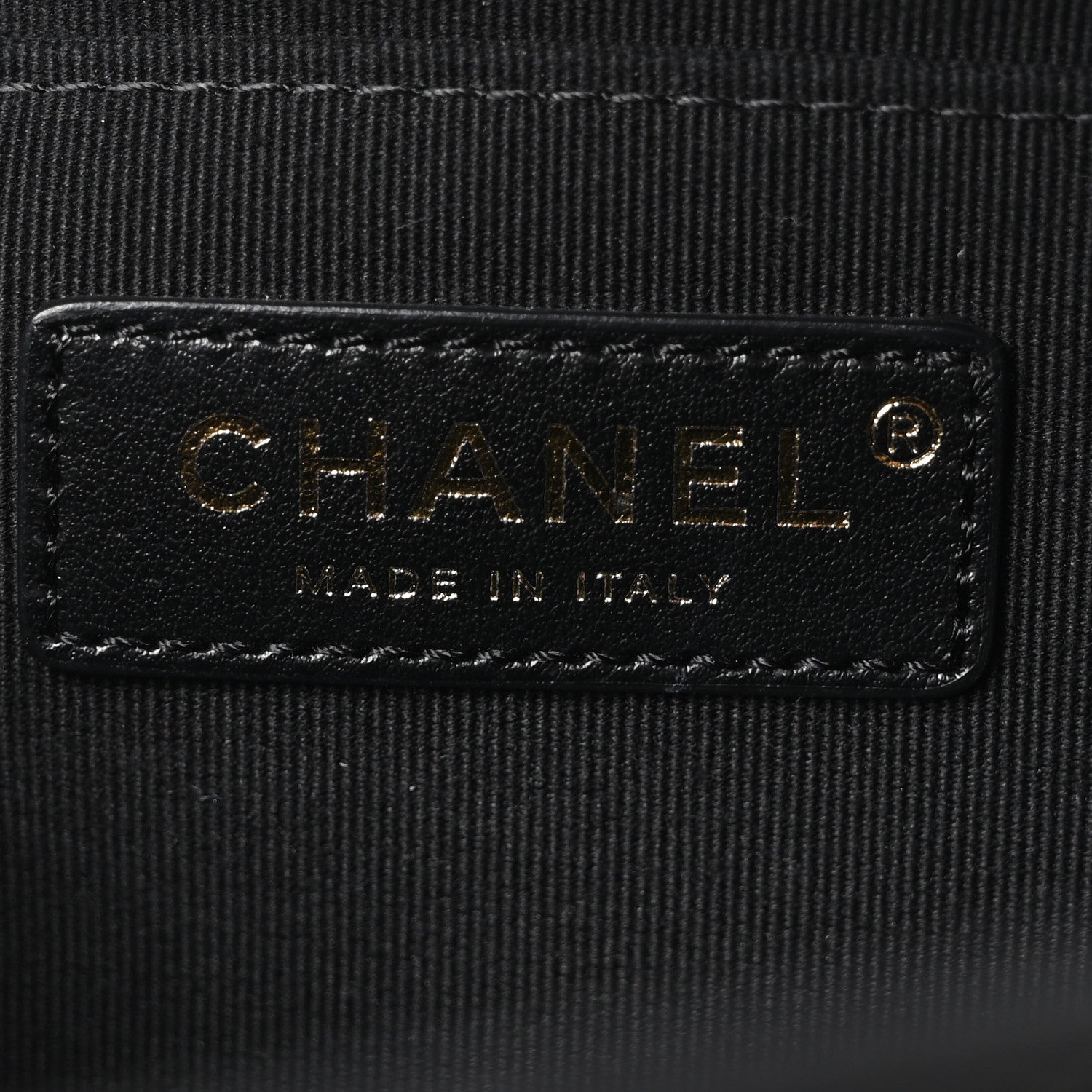 Aged Calfskin Quilted Double You Backpack Black