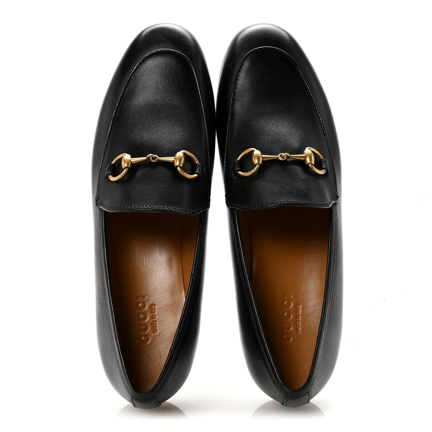 Calfskin Womens Jordaan Loafers 36.5 Black