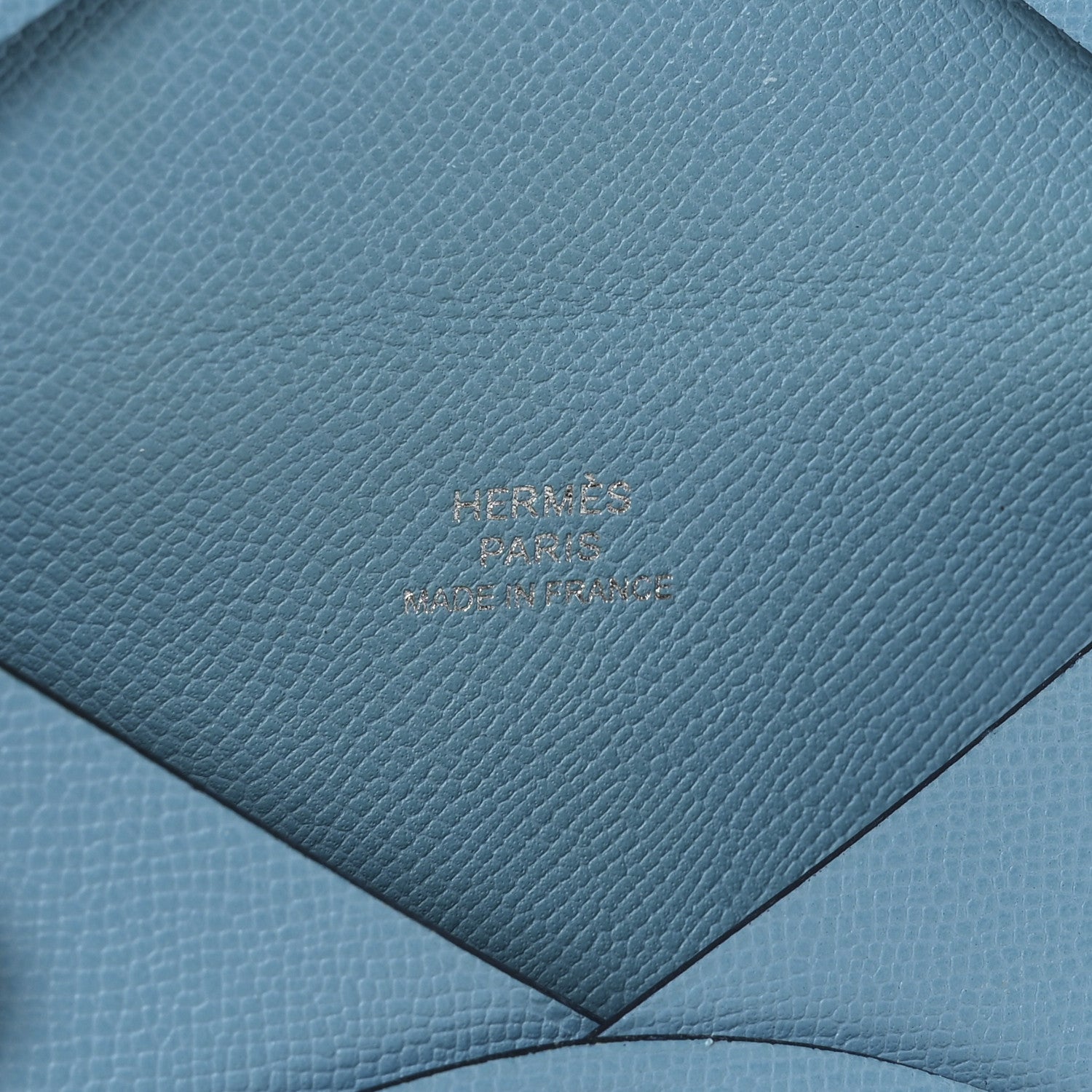 Epsom Calvi Card Case Celeste