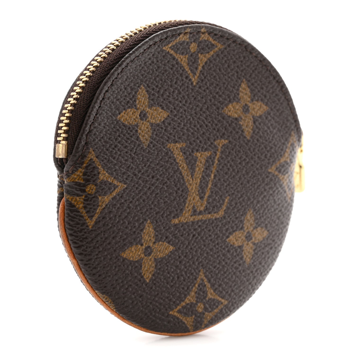 Monogram Round Coin Purse