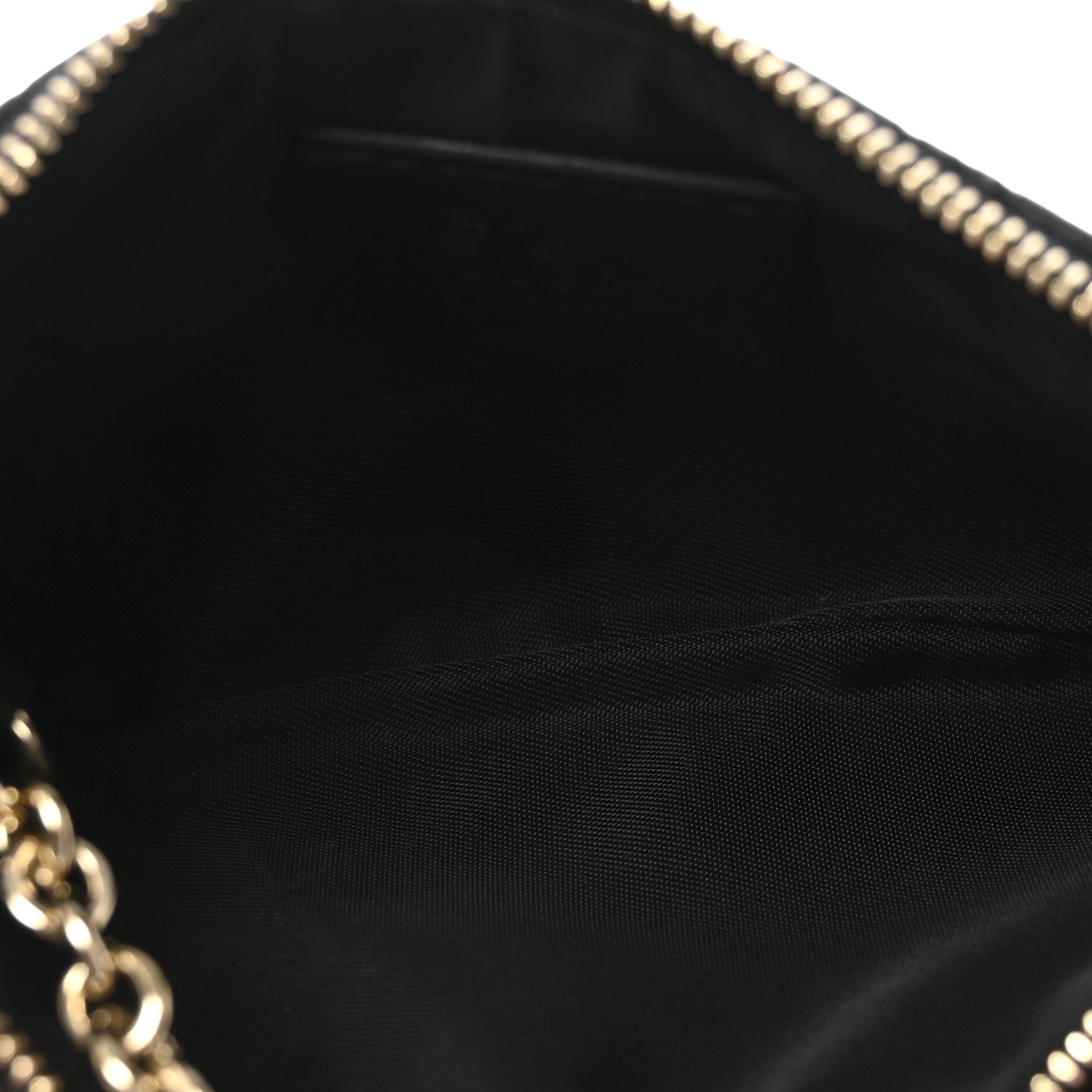 Microguccissima Key Ring Coin Case Black