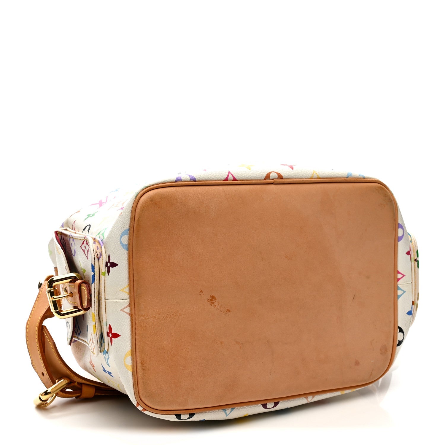 Monogram Multicolor Petit Noe White