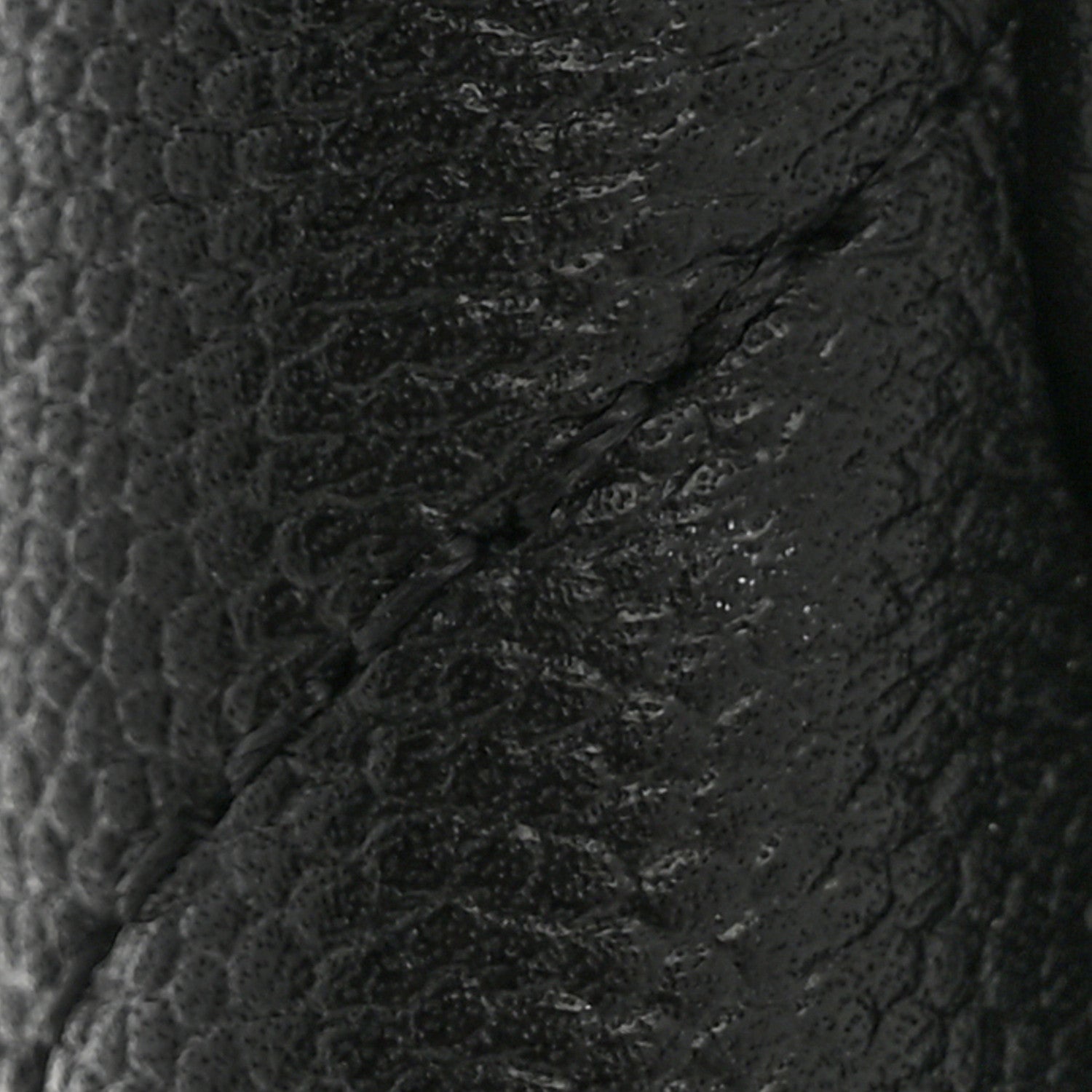 Caviar Quilted Small Shopping Tote  Black