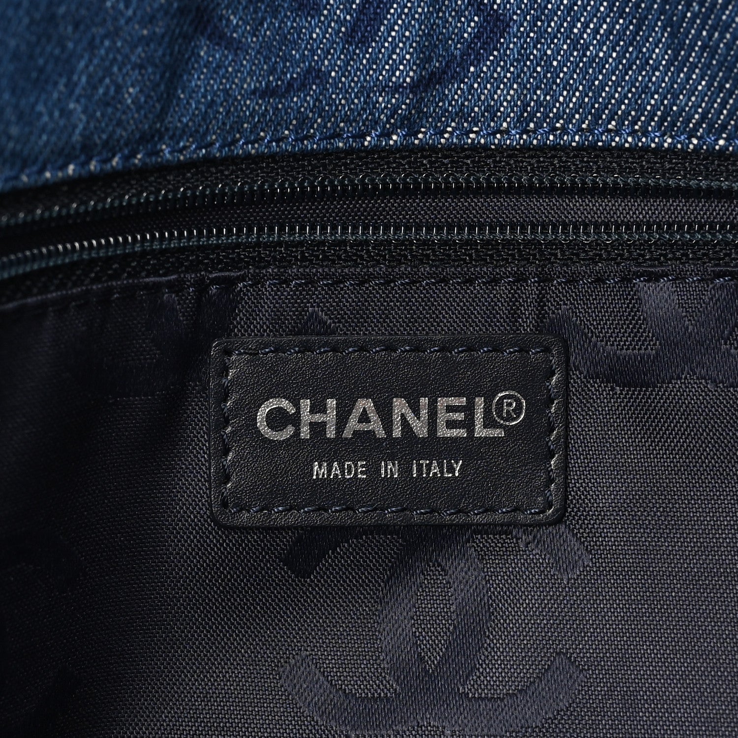 Denim CC Clutch Blue