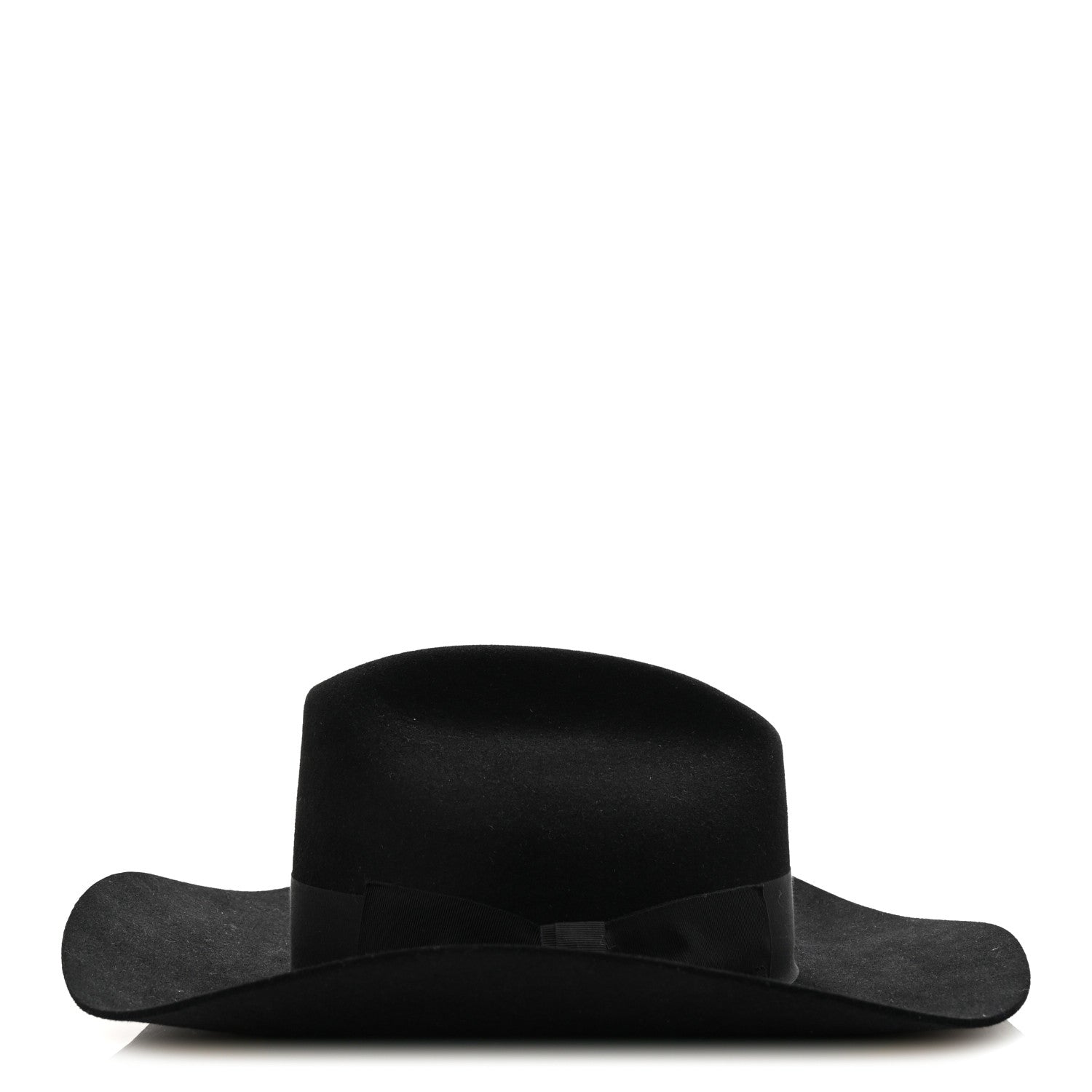 Felt Dallas Wide Brim Hat S Black