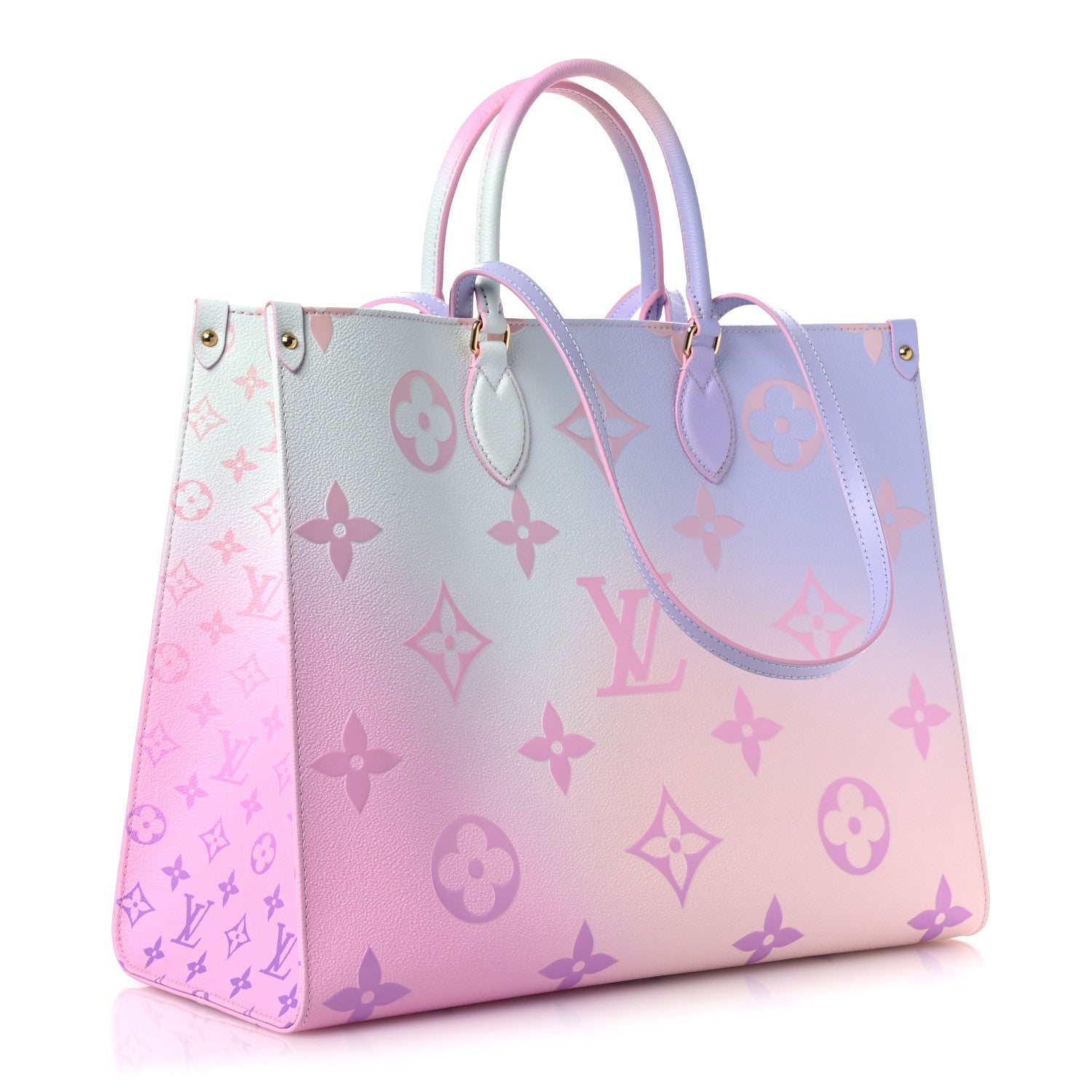 Monogram Giant Spring In The City Onthego GM Sunrise Pastel