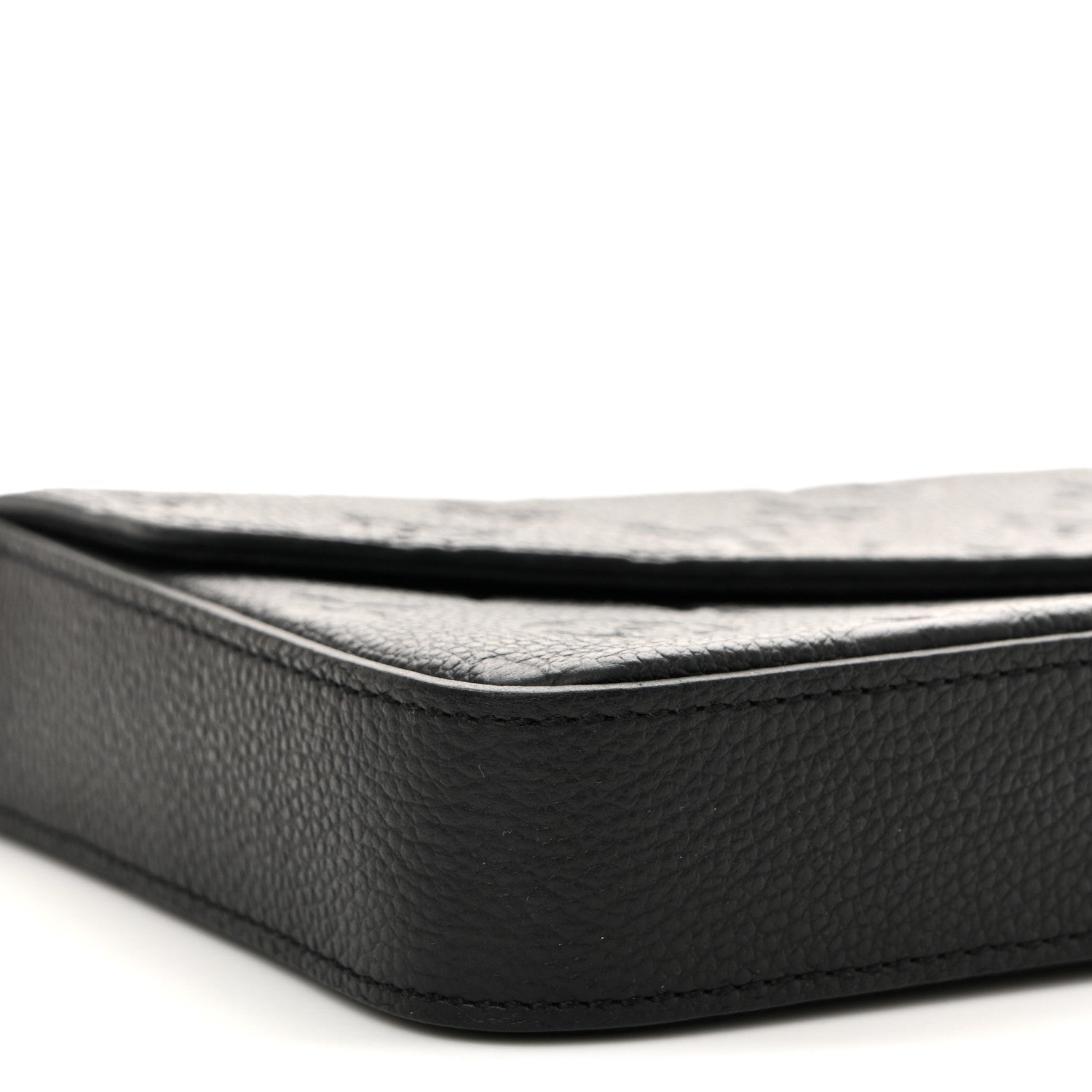 Empreinte Pochette Felicie Chain Wallet Black