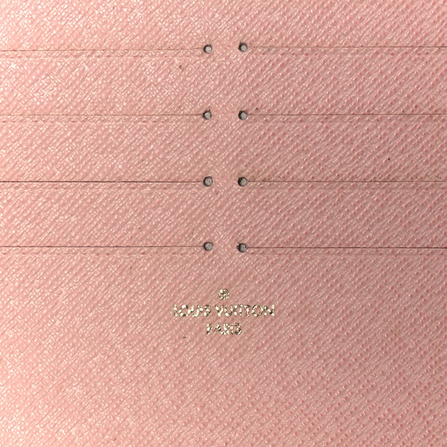 Damier Azur Pochette Felicie Chain Wallet Rose Ballerine