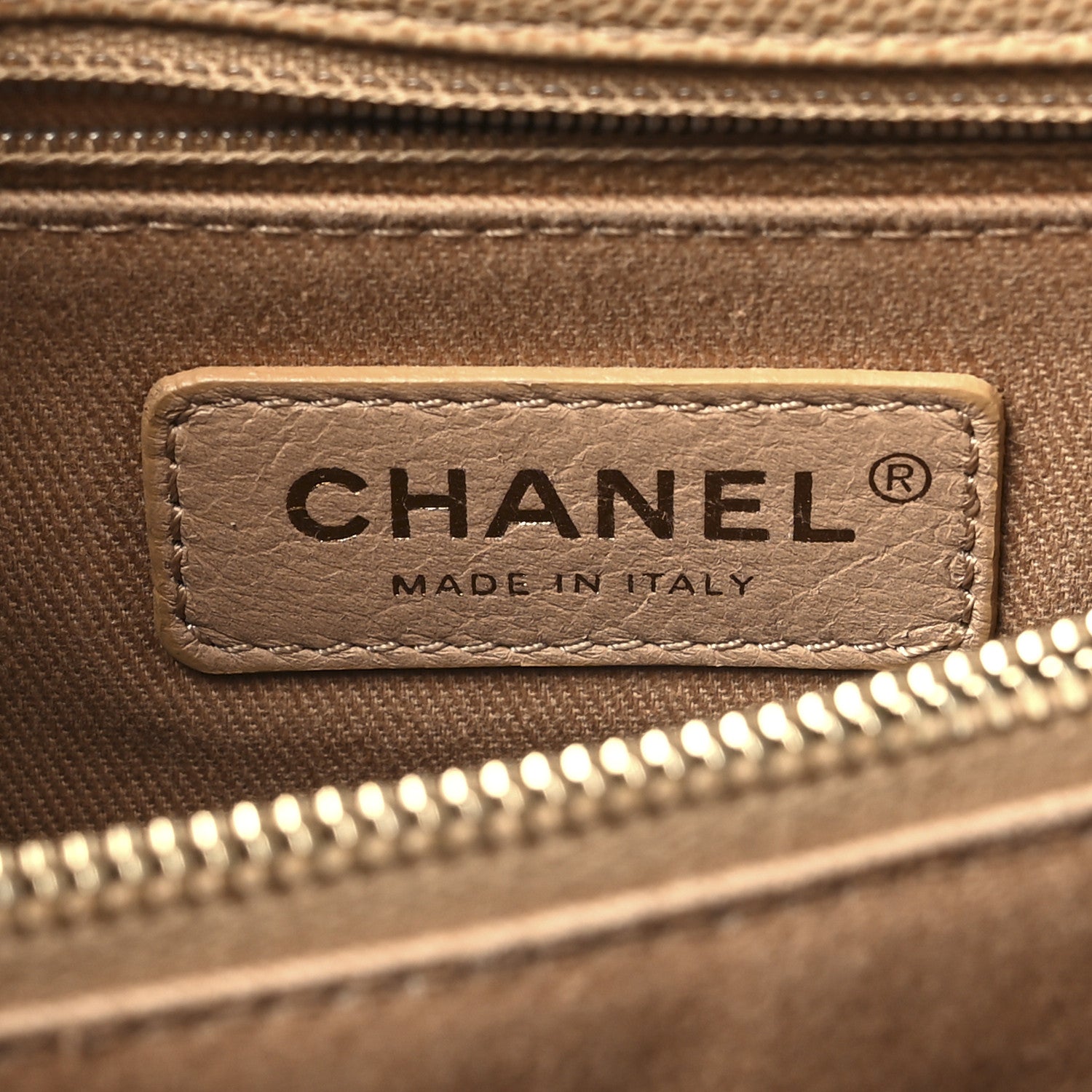 Caviar Quilted Small Coco Handle Flap Beige
