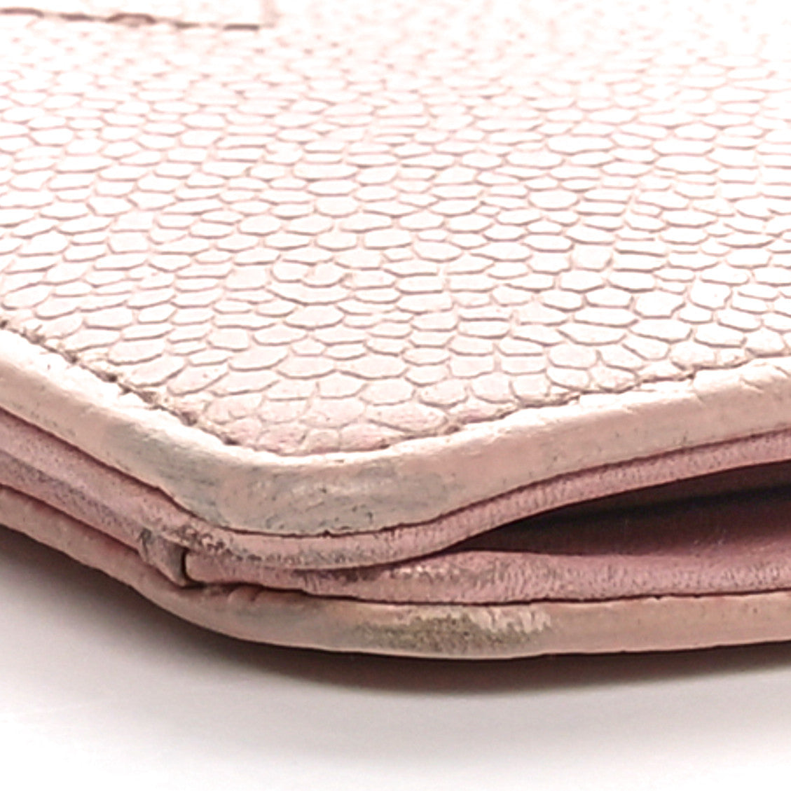 Caviar Timeless CC Yen Wallet Pink