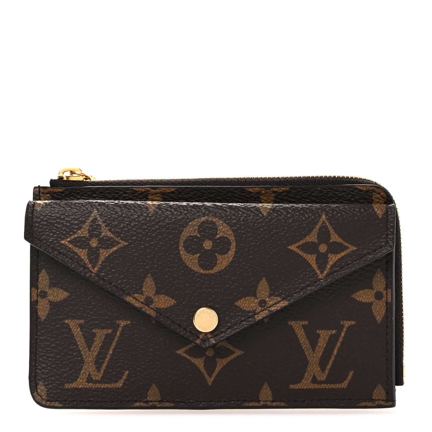 Monogram Recto Verso Card Holder Black