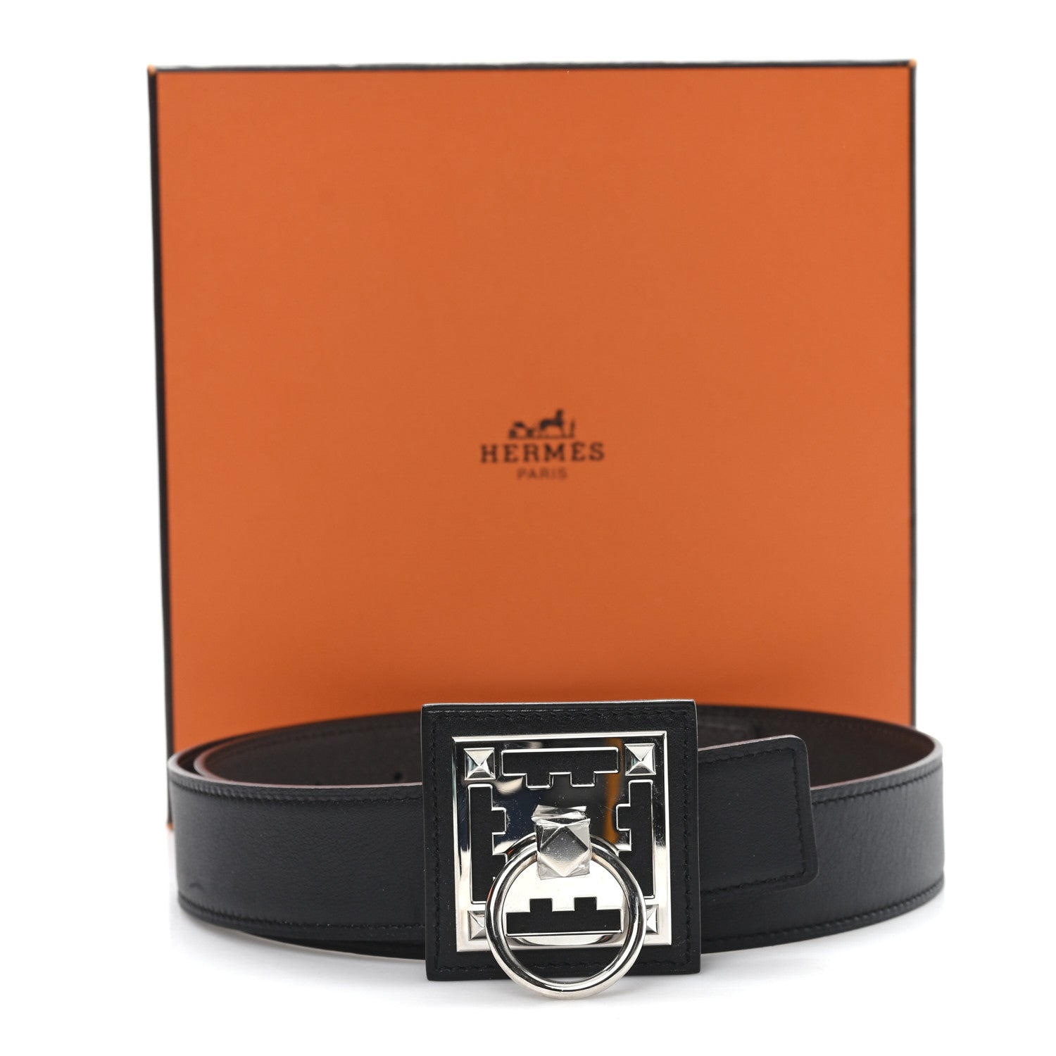 Epsom Swift 32mm Collier De Chien Belt 75 85/34 Black