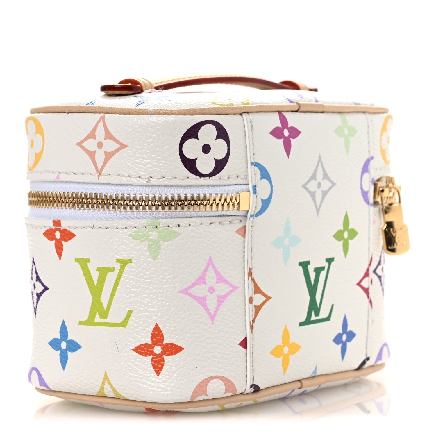 LV X TM Monogram Multicolor Nice Mini White
