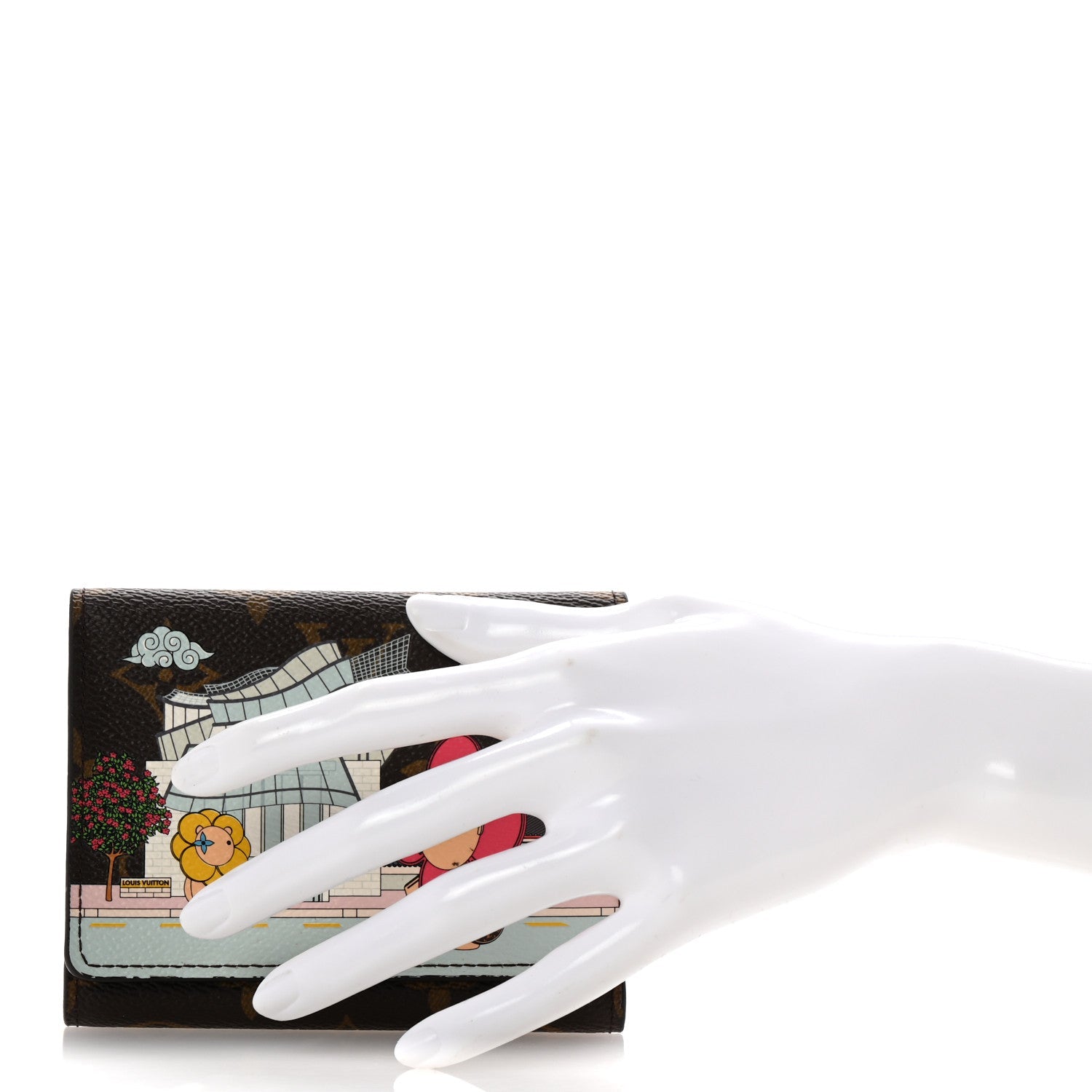 Monogram 2022 Christmas Animation Seoul Victorine Wallet Fuchsia