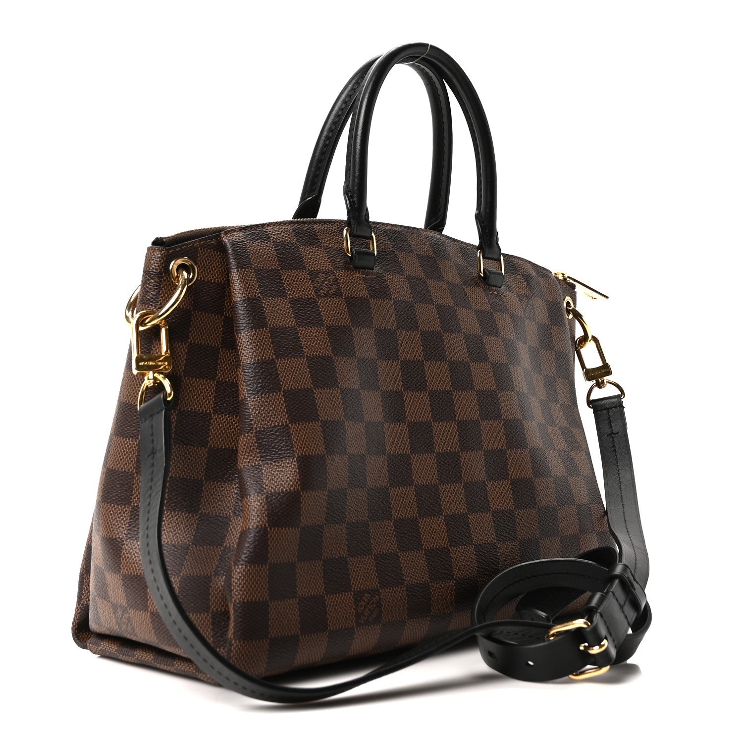 Damier Ebene Odeon Tote MM Black