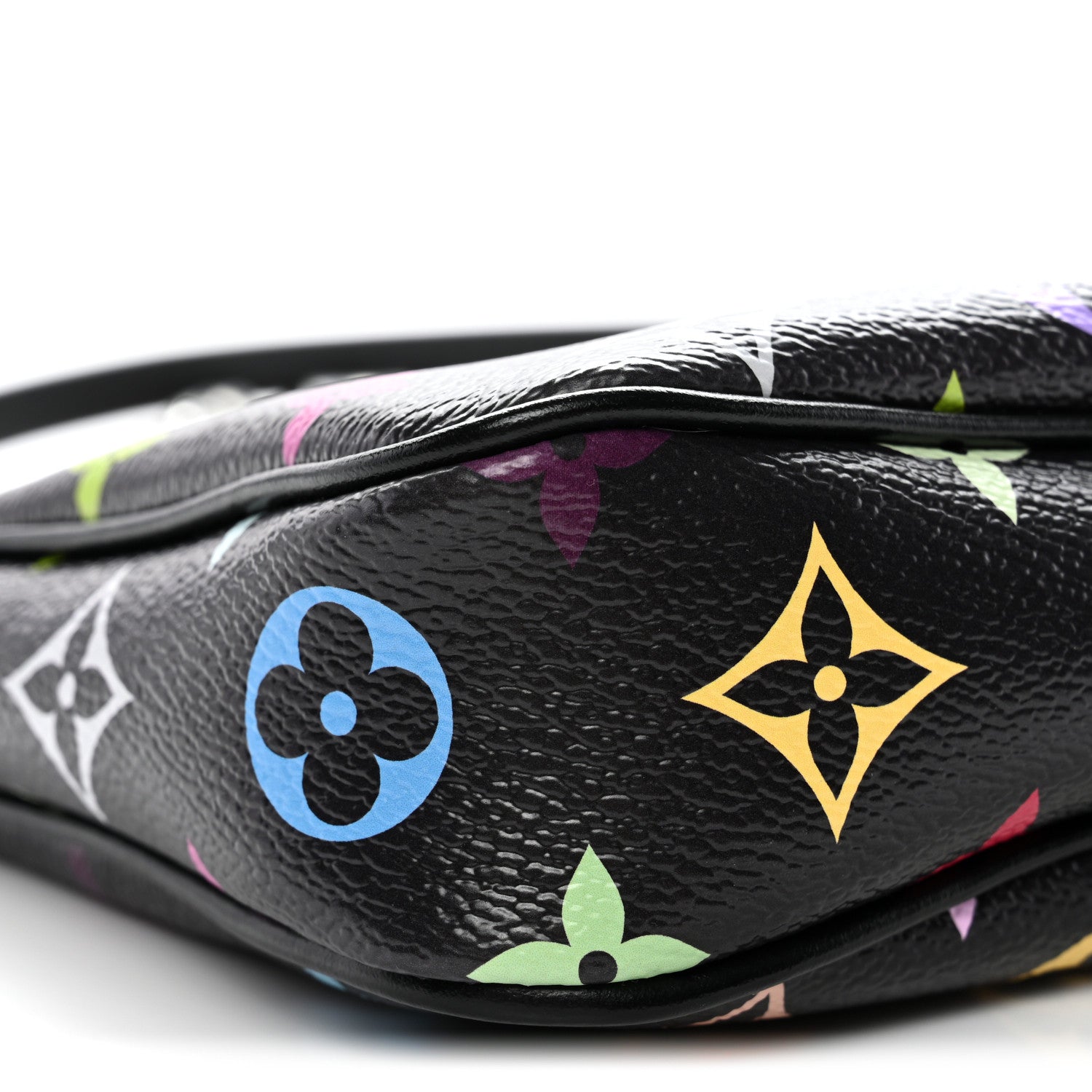 LV X TM Monogram Multicolor Pochette Accessories Black