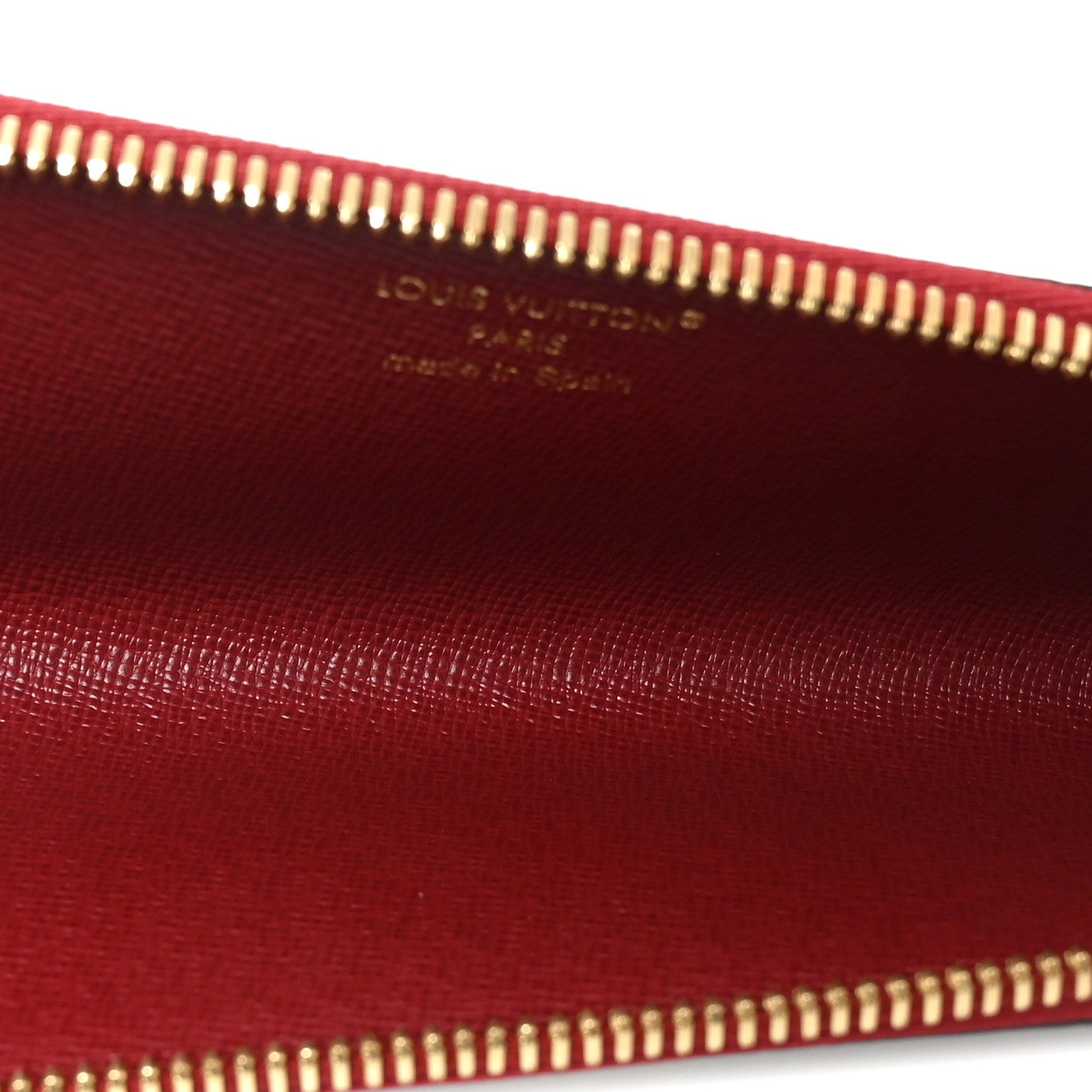 Monogram Charlotte Pencil Pouch Rouge