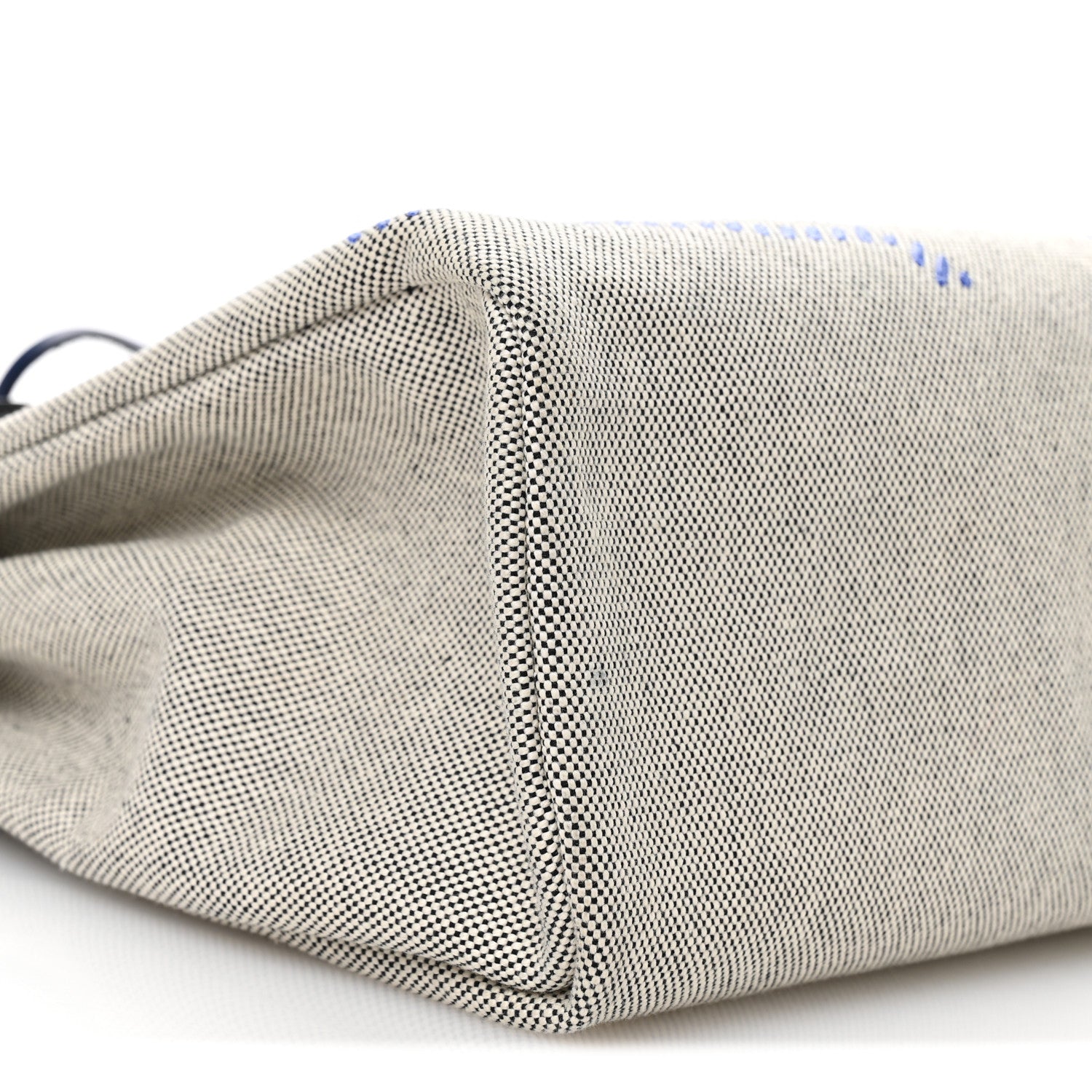 Vache Hunter Toile H Brides de Gala Herbag Zip Retourne 31 PM Bleu De France Ecru Saphir