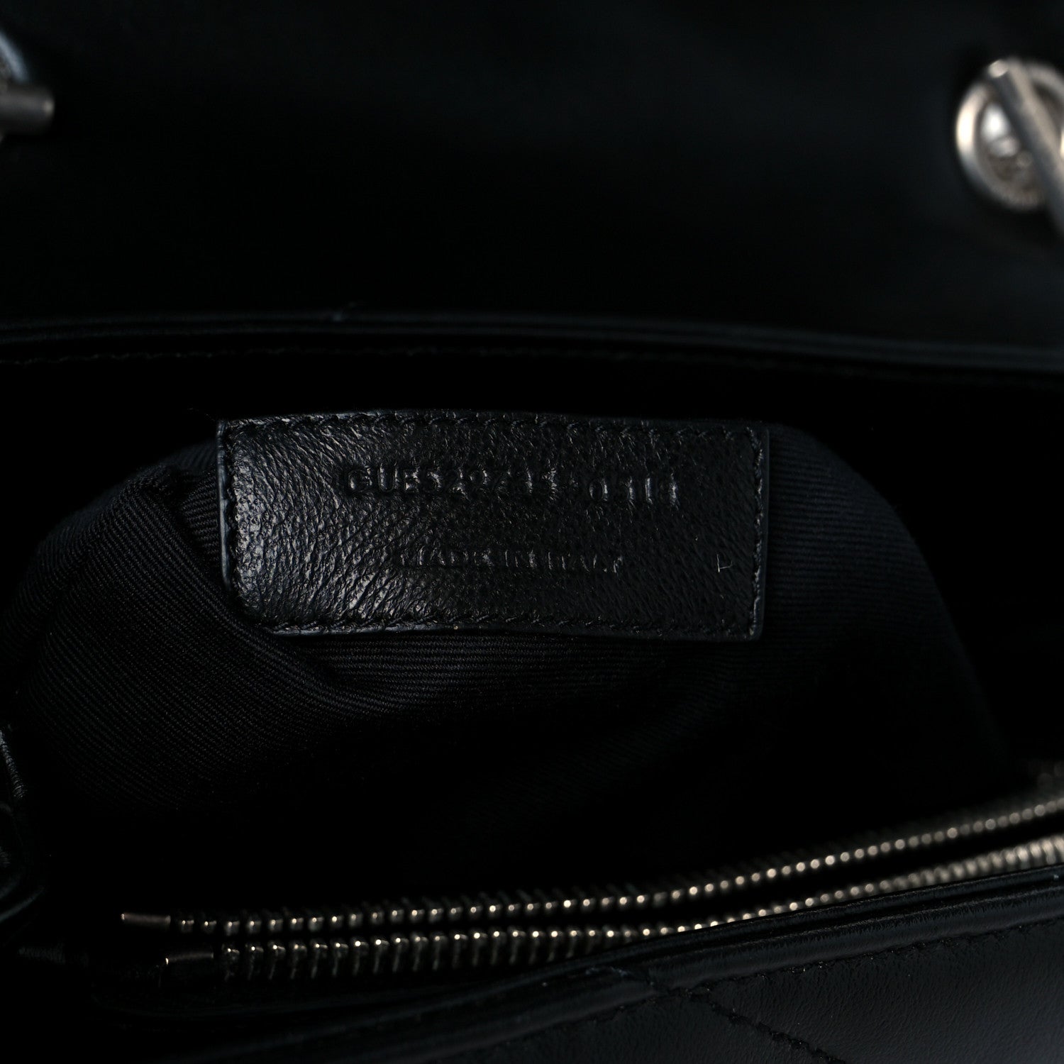 Calfskin Y Quilted Monogram Medium Loulou Satchel Black