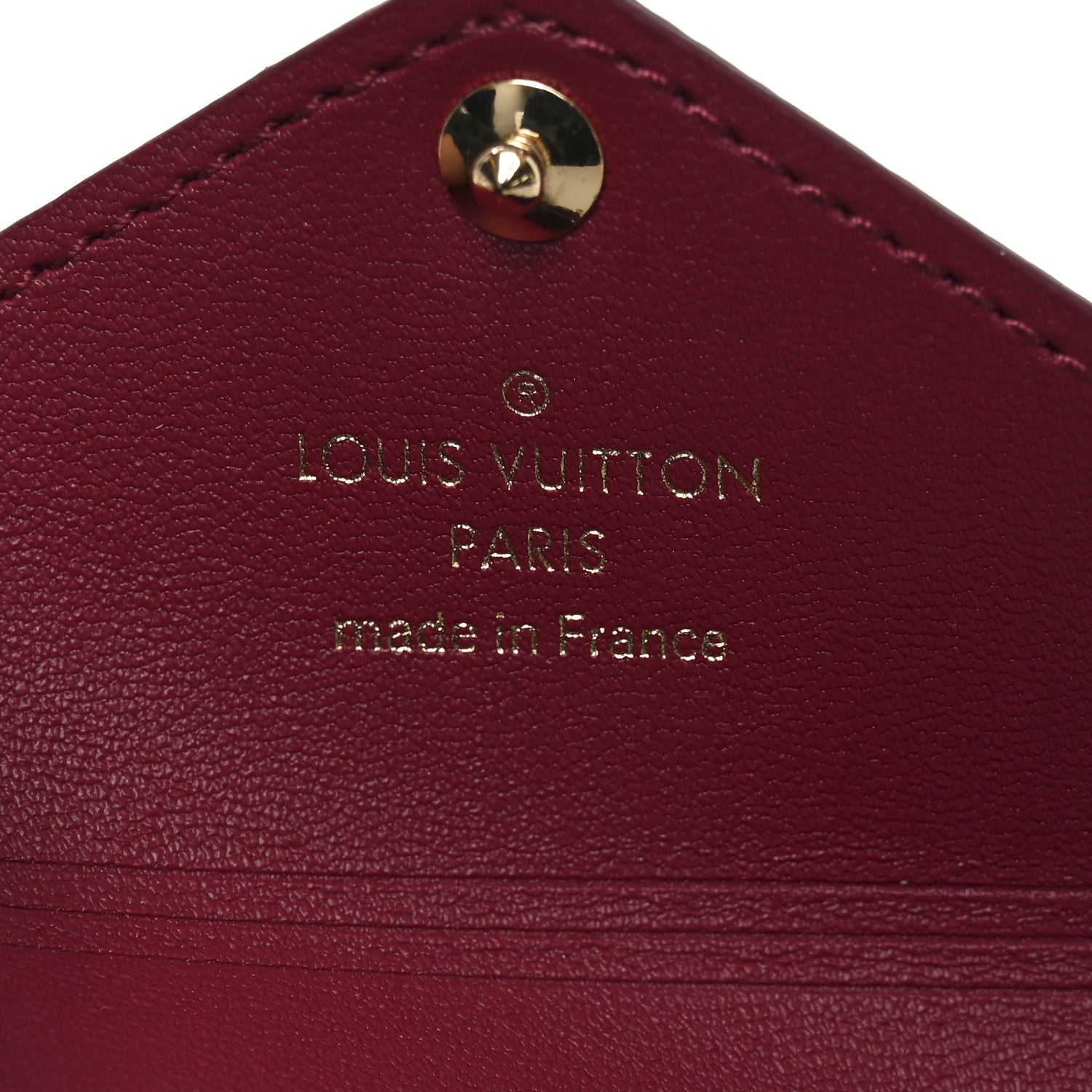 Monogram Small Kirigami Pochette Insert Fuchsia