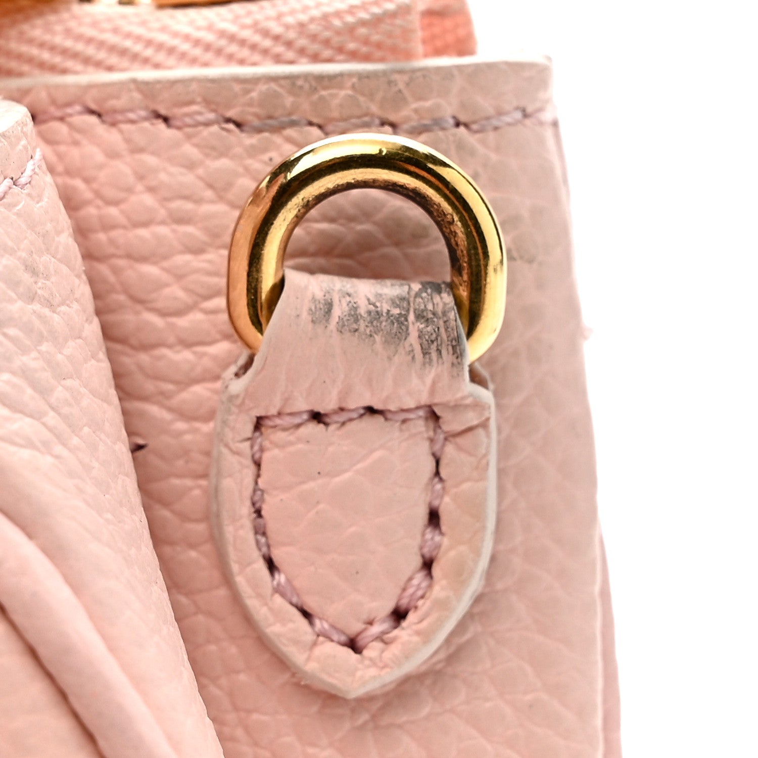 Empreinte Monogram Double Zip Pochette Rose