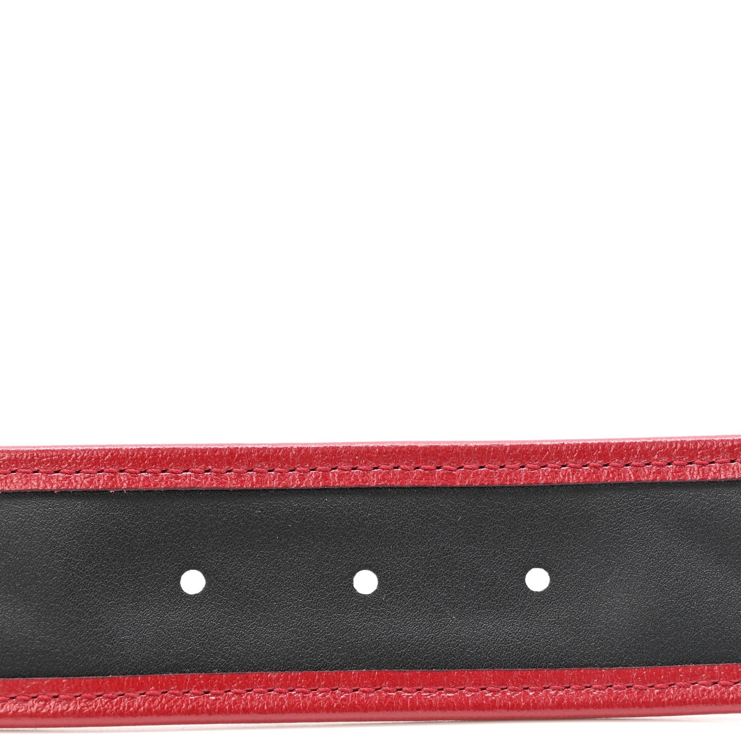 Azalea Calfskin Matelasse Diagonal Torchon Double G 40mm Belt 95 38 Black Romantic Cherry