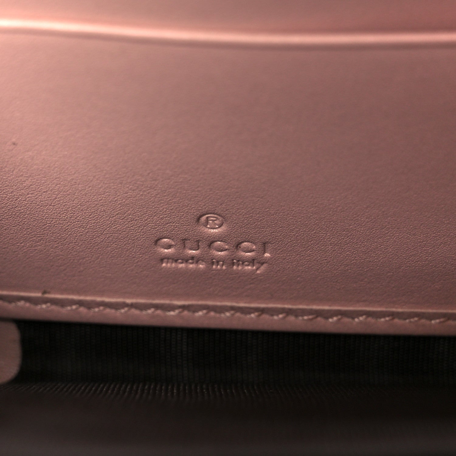 Calfskin Matelasse GG Marmont Zip Around Wallet Perfect Pink
