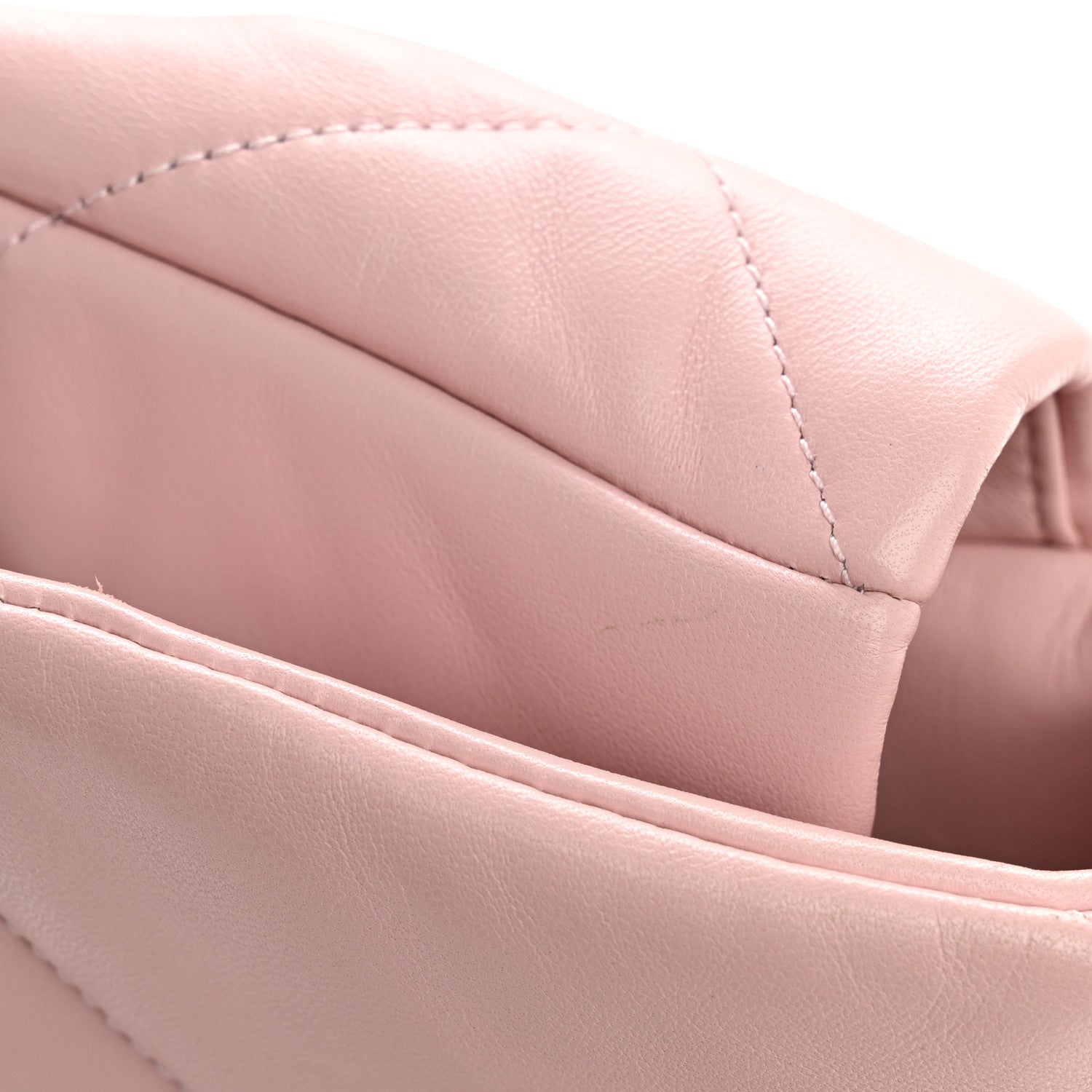 Lambskin Quilted Medium Chanel 19 Flap Light Pink