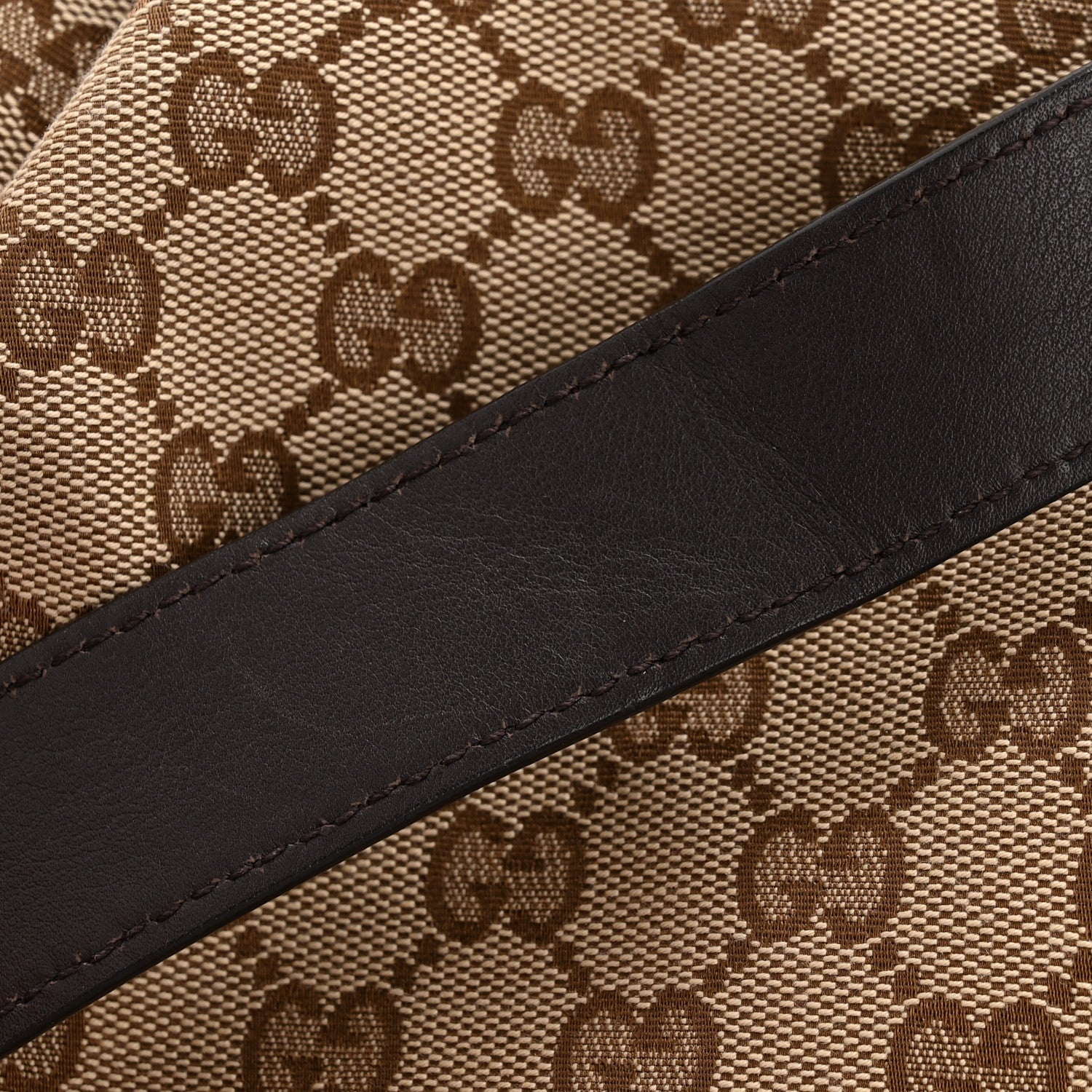 Monogram Messenger Bag Dark Brown