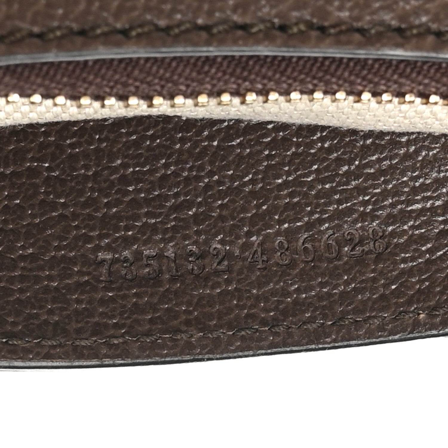 GG Supreme Monogram Textured Dollar Calfskin Web Small Ophidia GG Handbag Beige Ebony New Acero