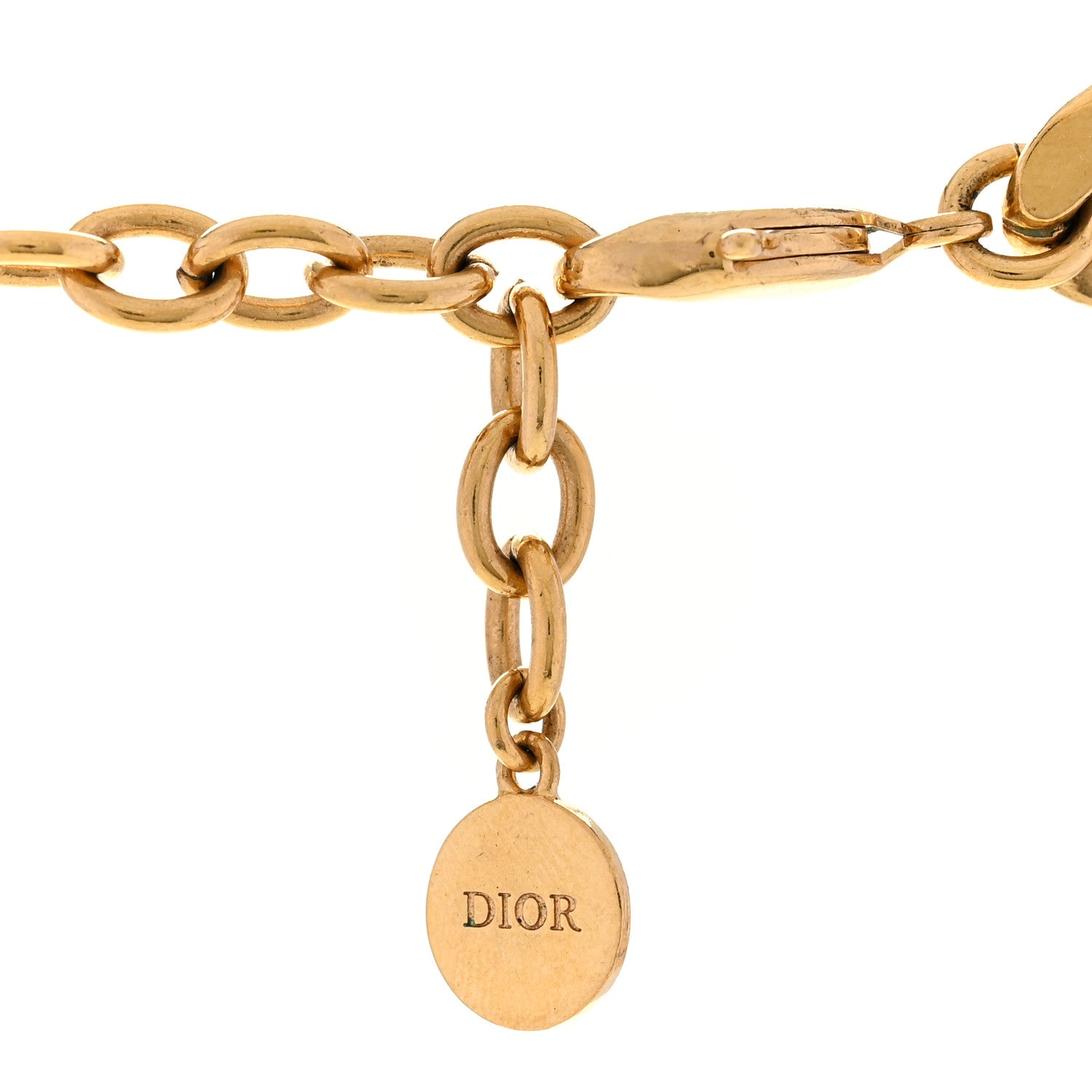Danseuse Etoile Chain Choker Necklace Gold