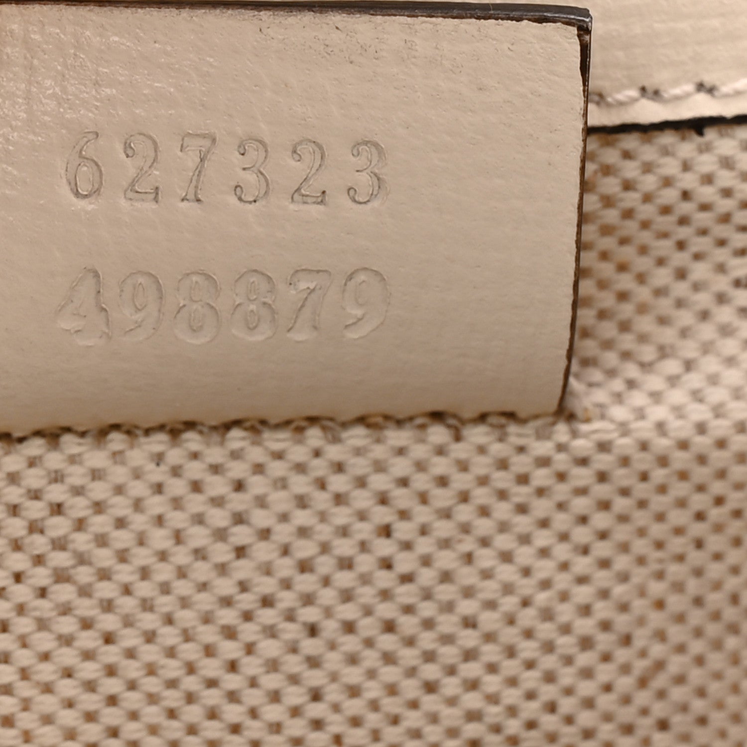 Textured Calfskin Small Horsebit 1955 Foldover Top Handle Bag Mystic White