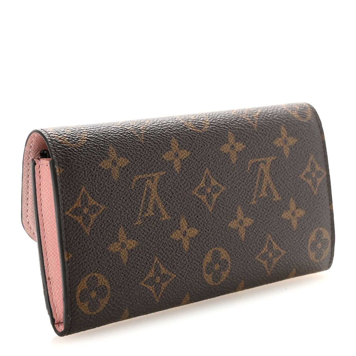 Monogram Emilie Wallet Rose Ballerine