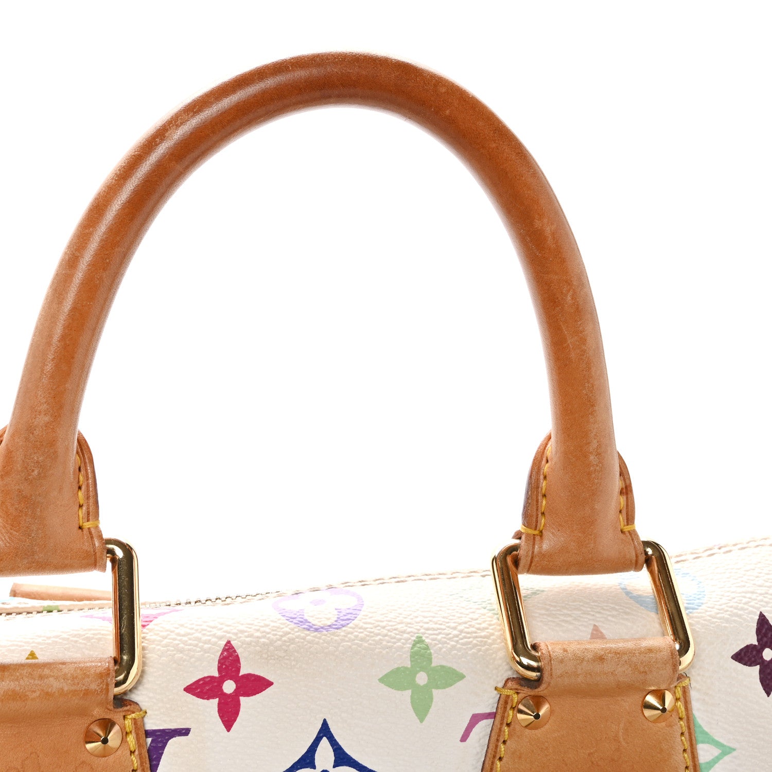 Monogram Multicolor Speedy 30 White