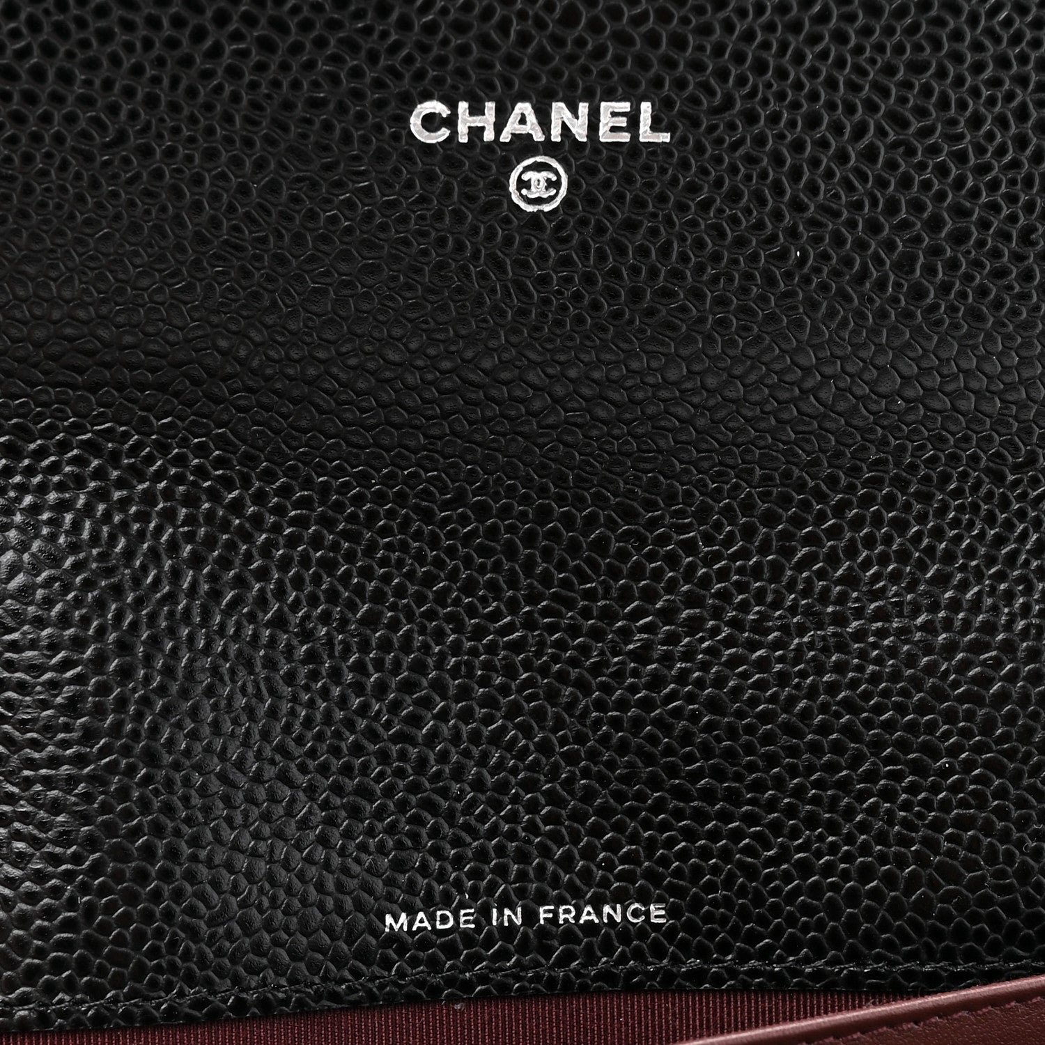 Caviar Quilted Large Gusset Flap Wallet Black